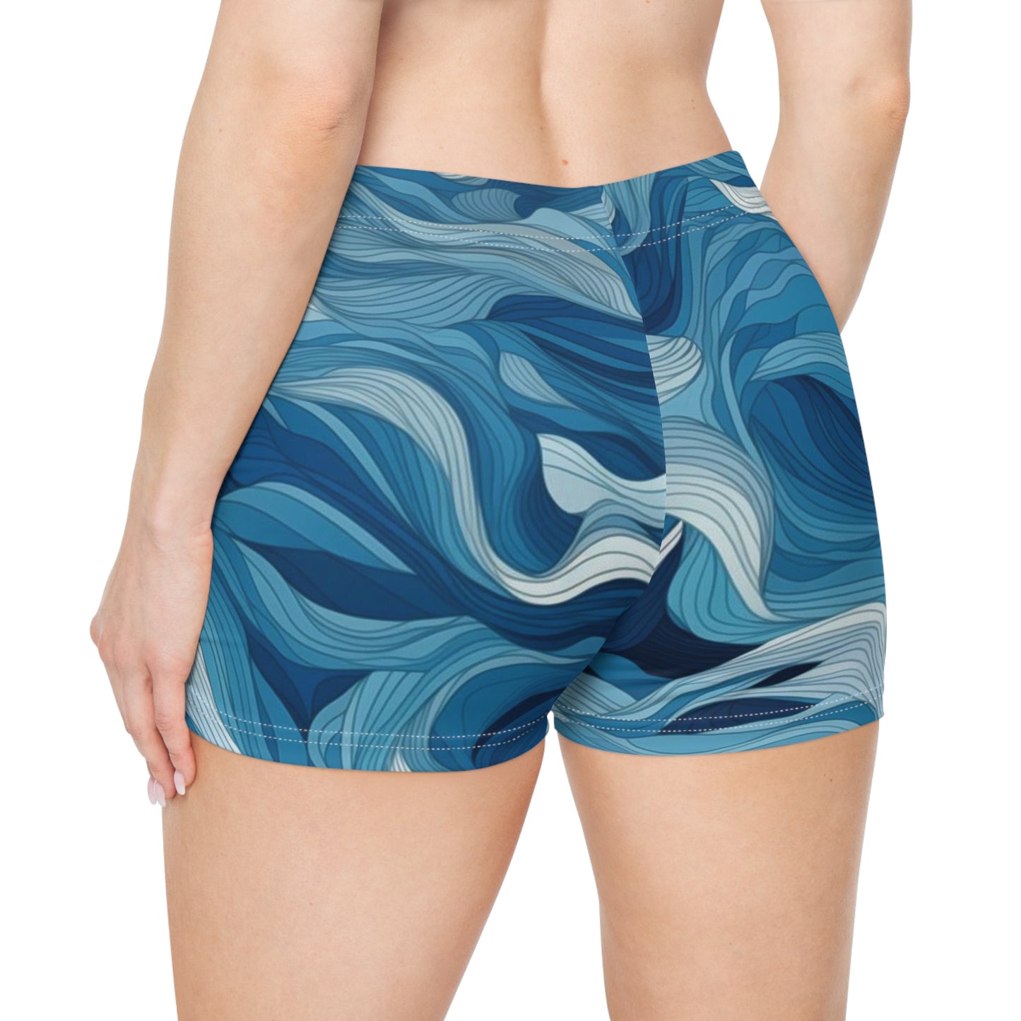 Workout Shorts - Odelgarde s Hertogenbosch Ocean Waves