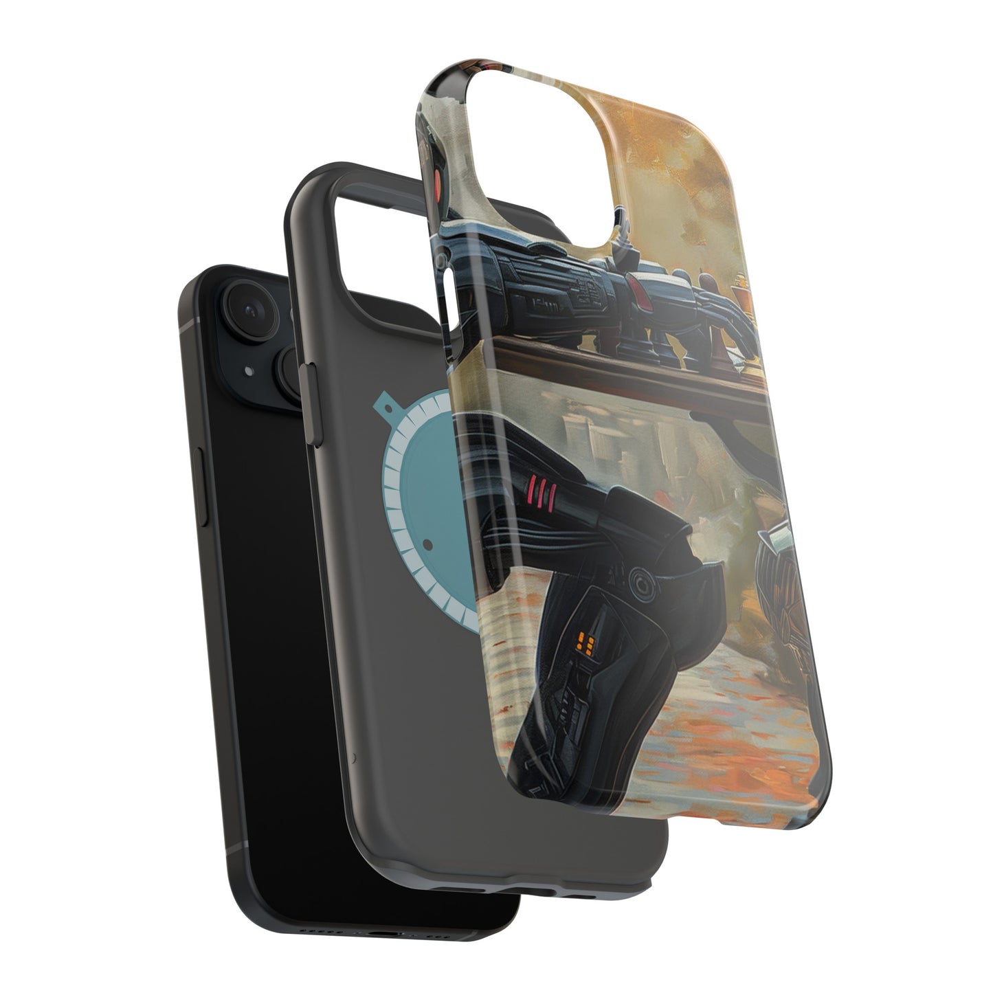 MagSafe Tough iPhone Case - Robocop 3P0 Chess WSP