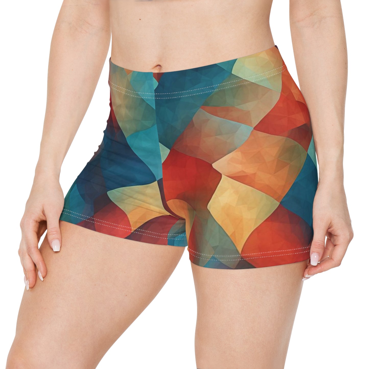 Workout Shorts - Tove Manchester Harlequin