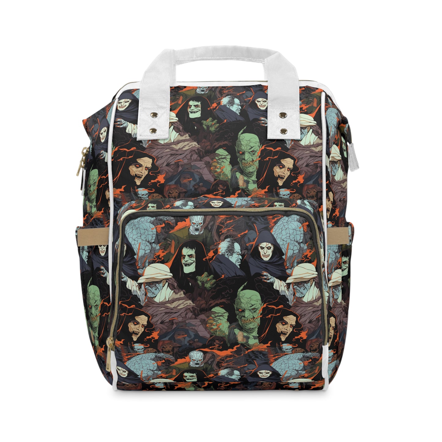 Diaper Bag - Spooky Monsters Anime Alpha