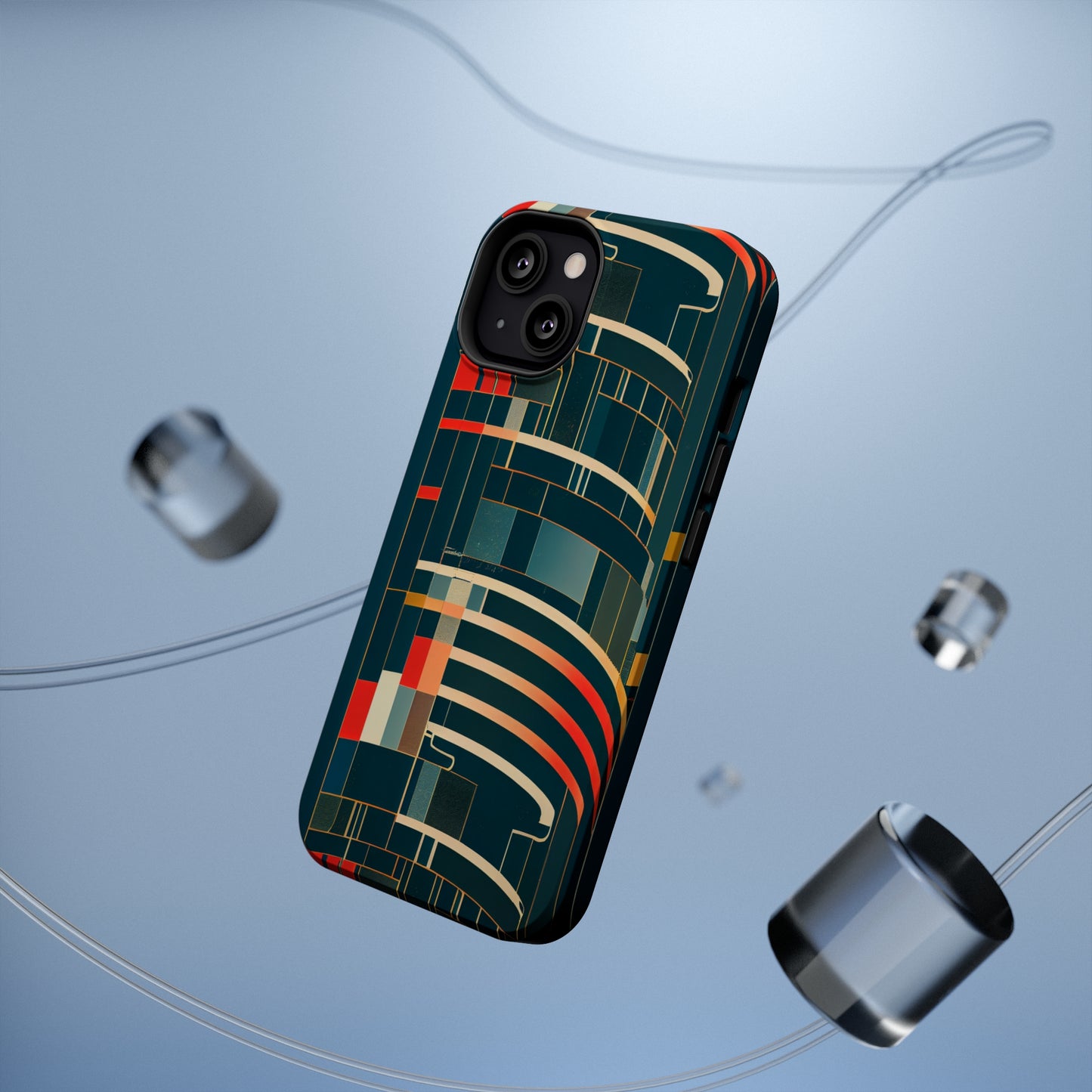 MagSafe Tough iPhone Case - Mecha Modernist