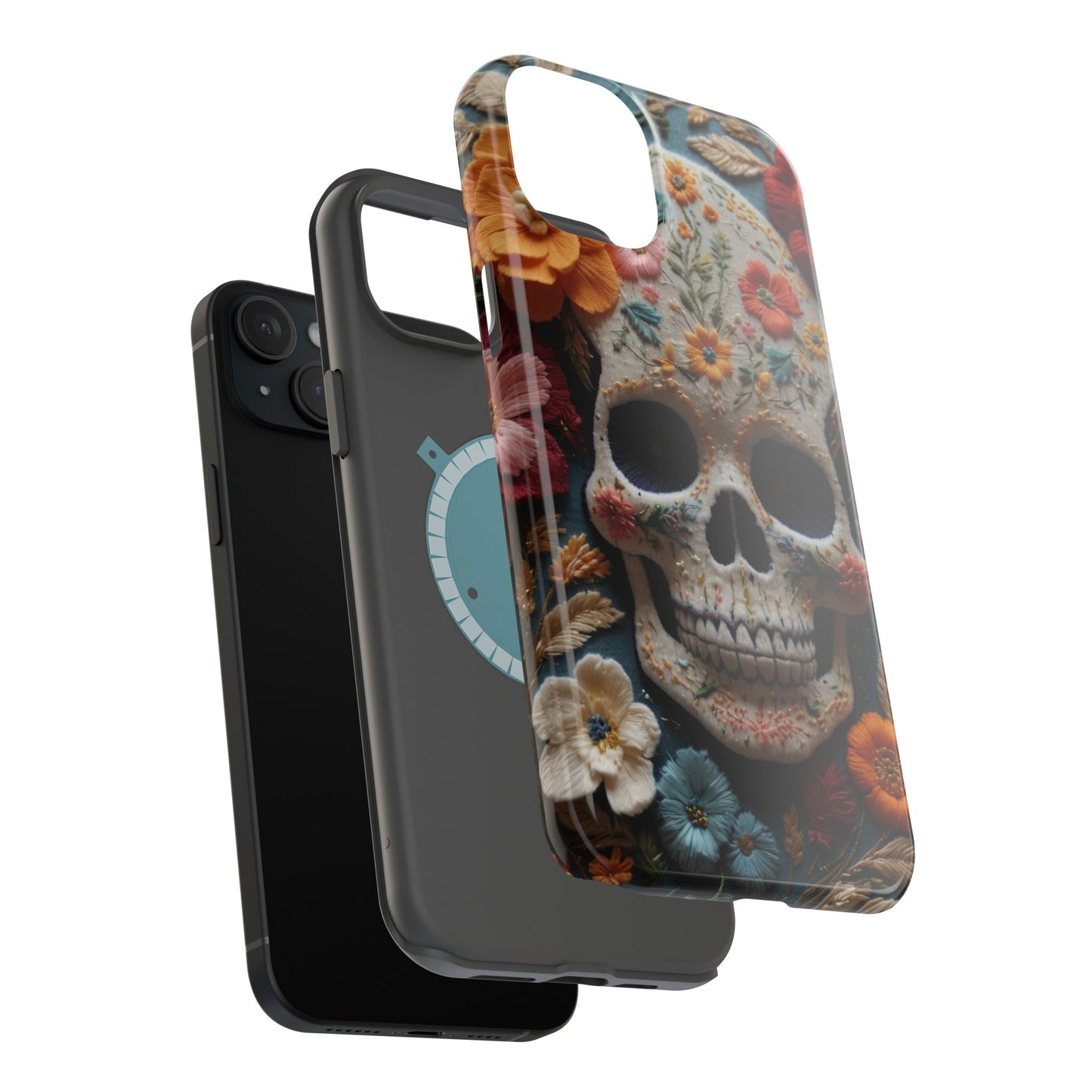 MagSafe Tough iPhone Case - "Embroidery Artistry"