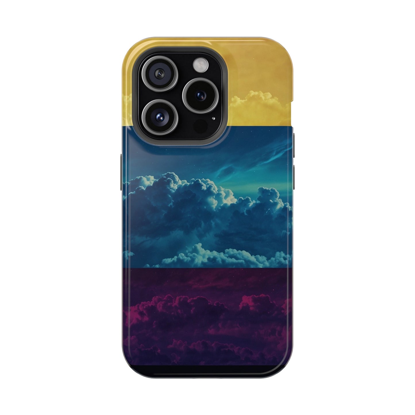 MagSafe Tough iPhone Case - "Nebula Synthwave"