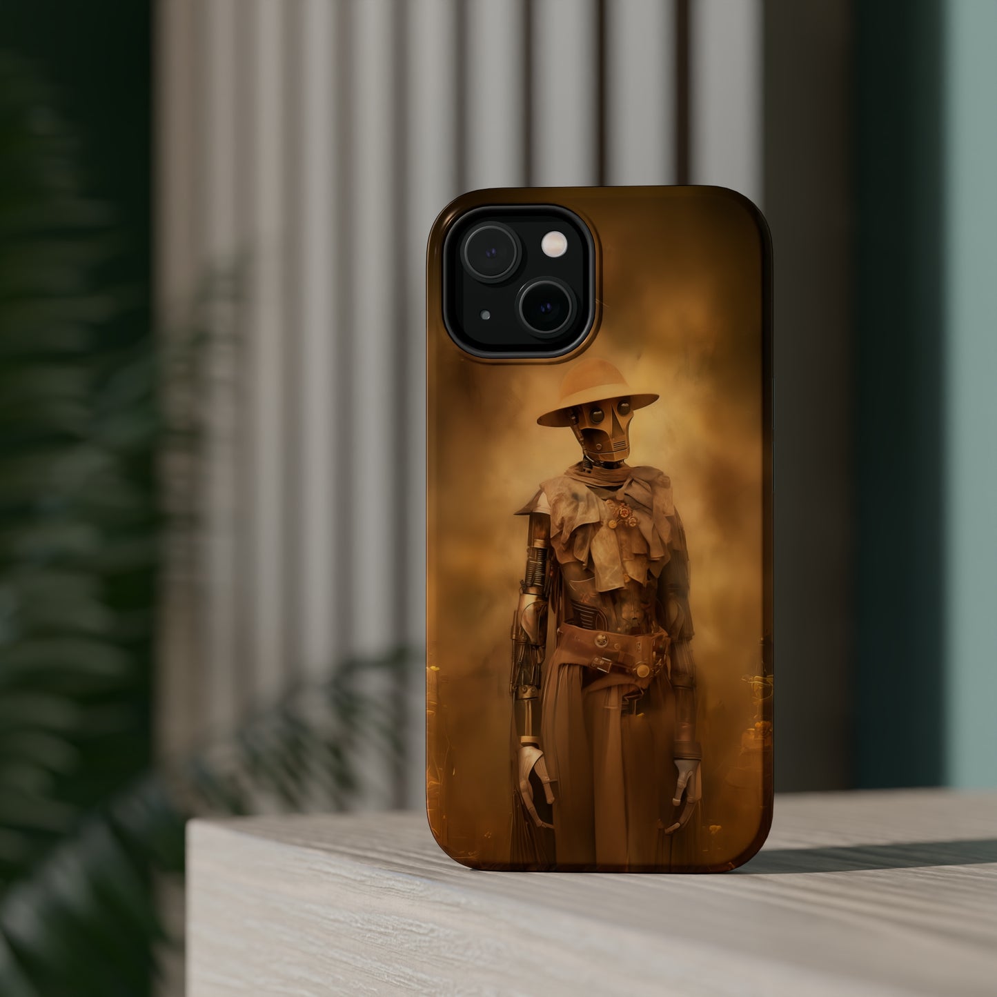 MagSafe Tough iPhone Case - C3P0 Wild West Photography Sepia Vintage Film