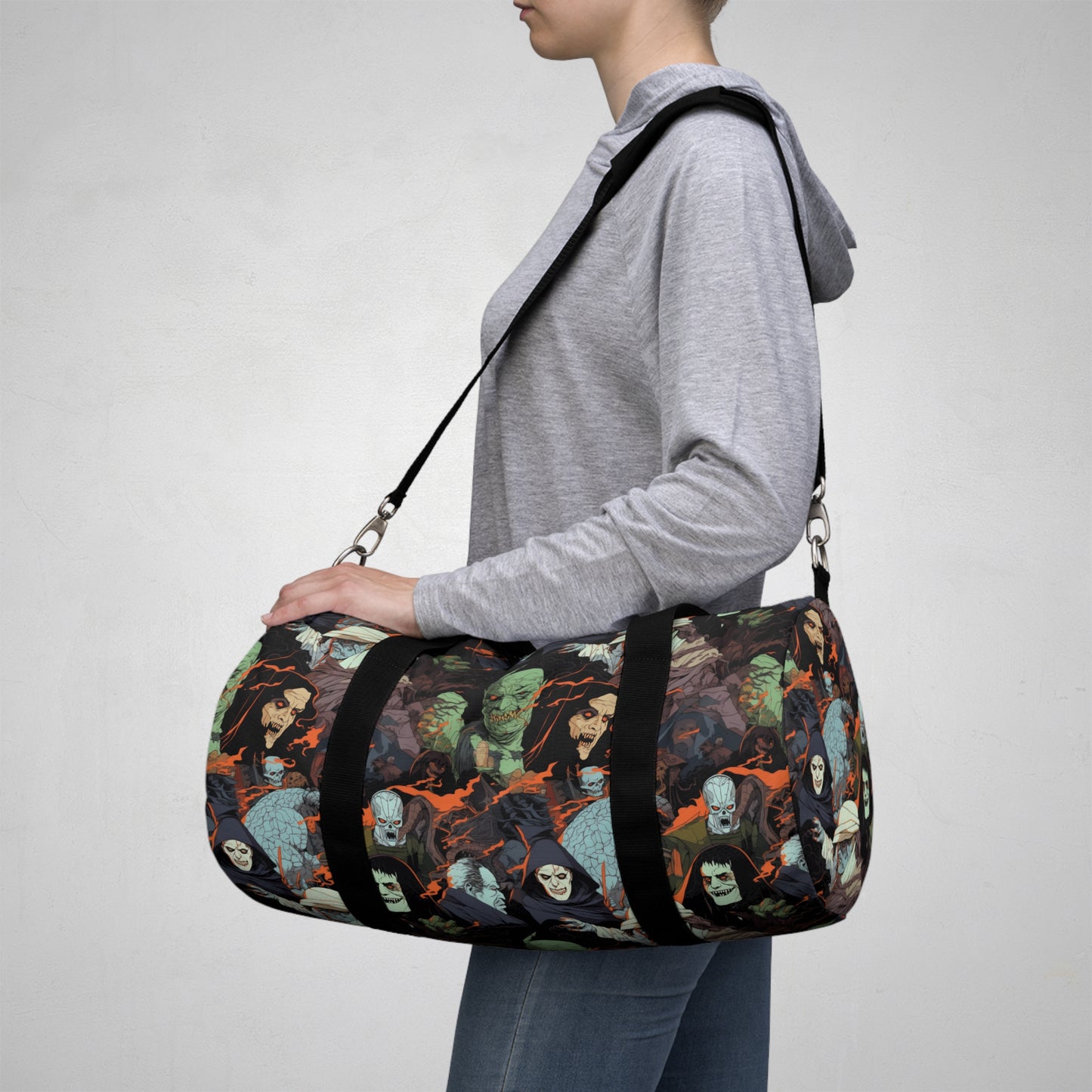 Duffel Bag - Spooky Monsters Anime Alpha