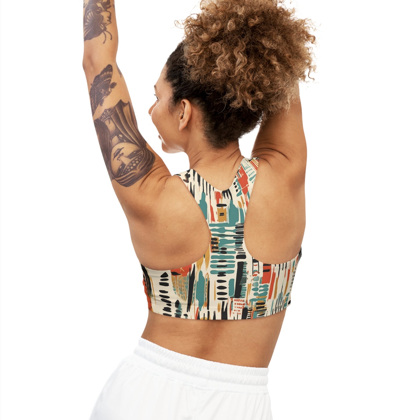Sports Bra - Arne Phalakasana Ikat