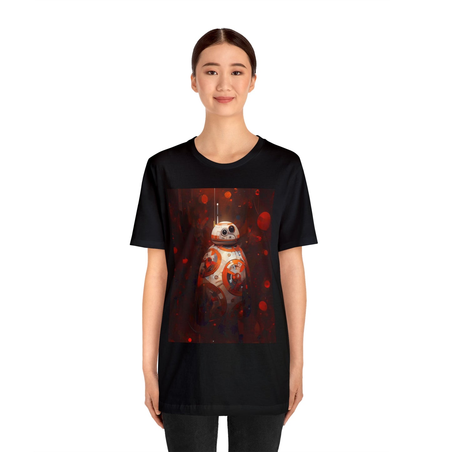 Unisex Jersey Short Sleeve Tee - BB-8 Studio Ghibli