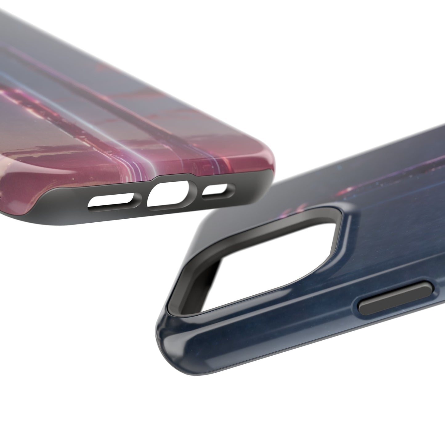 MagSafe Tough iPhone Case - Galactic Cyberpunk