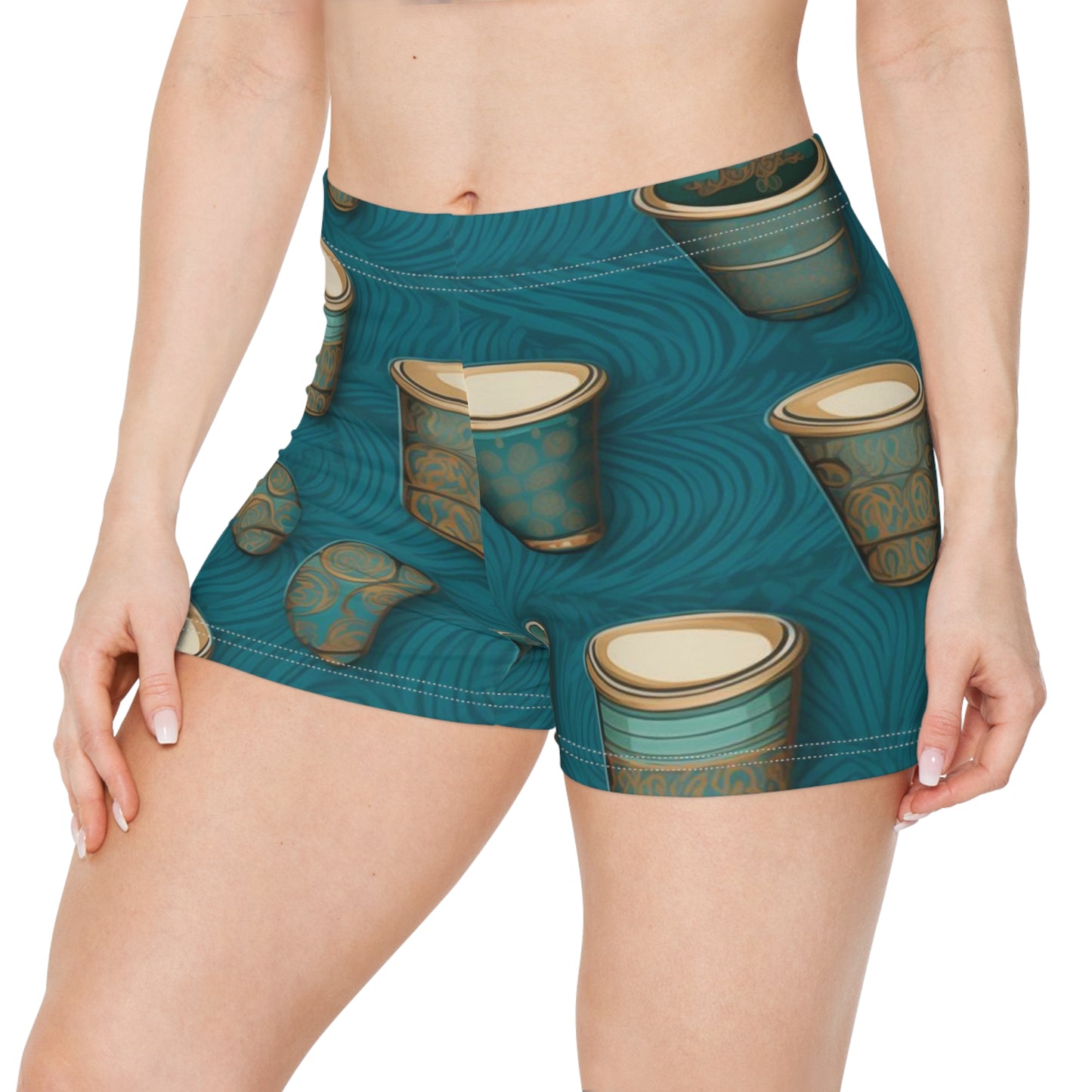 Workout Shorts - Sabina Bhujangasana Takeaway