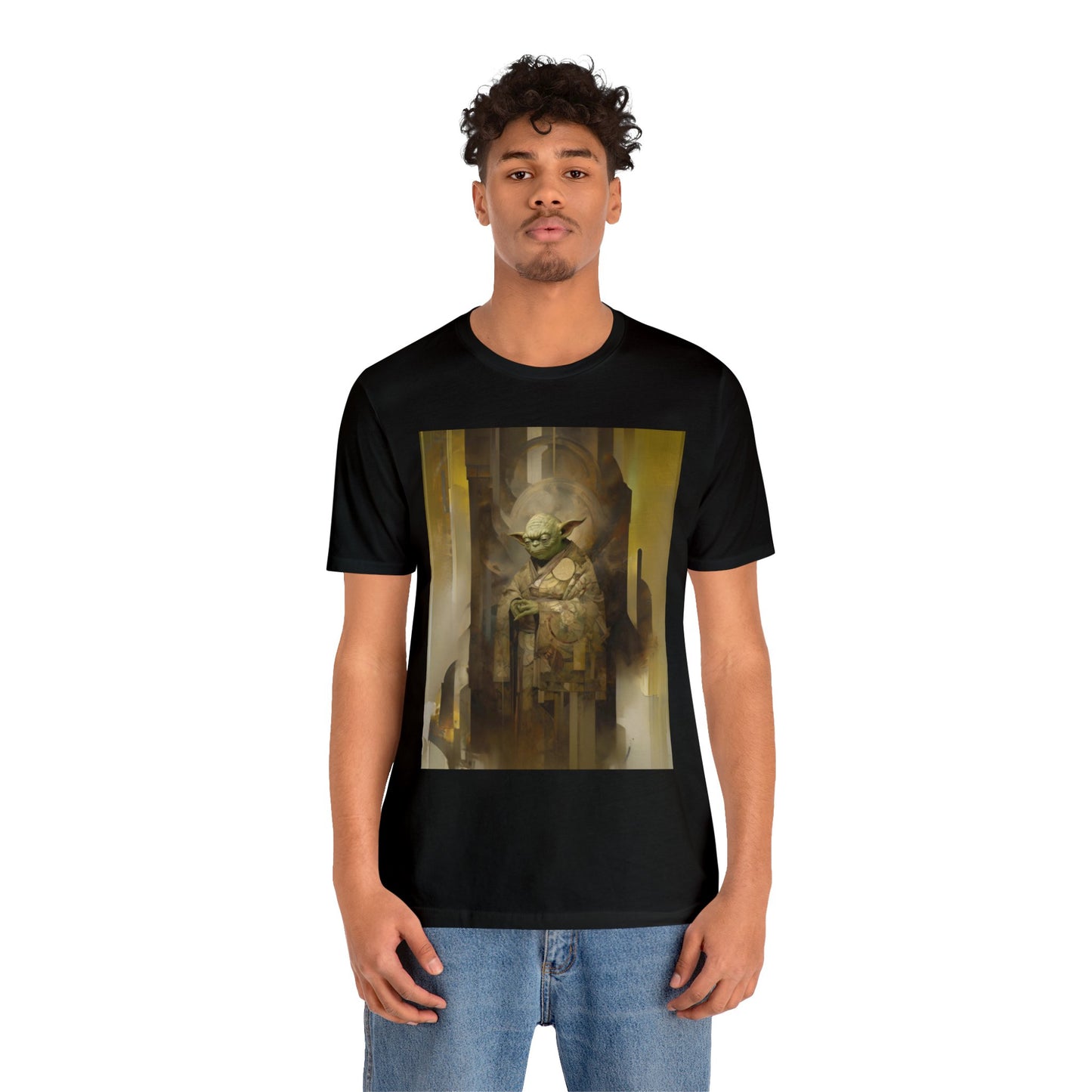 Unisex Jersey Short Sleeve Tee - Yoda Yukiyo E Art Portrait