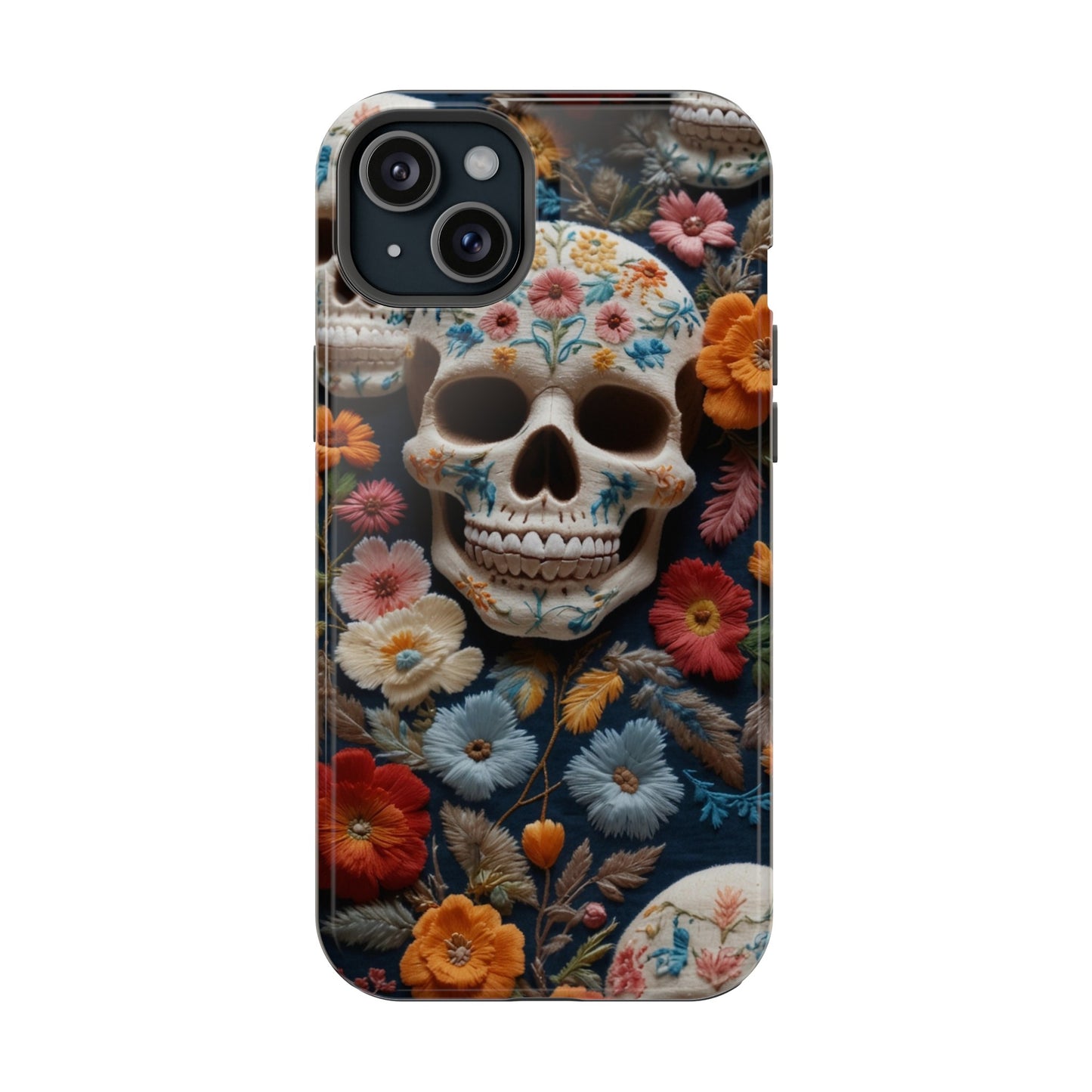 MagSafe Tough iPhone Case - "Embroidery Artistry"