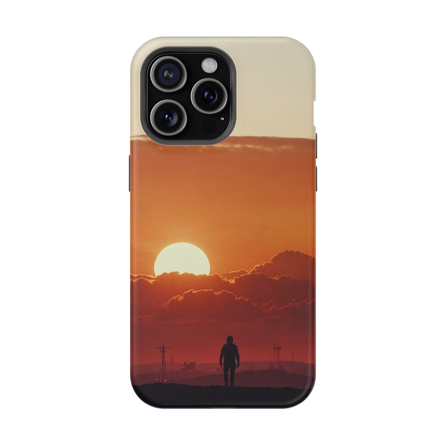 MagSafe Tough iPhone Case - Galactic Synthwave