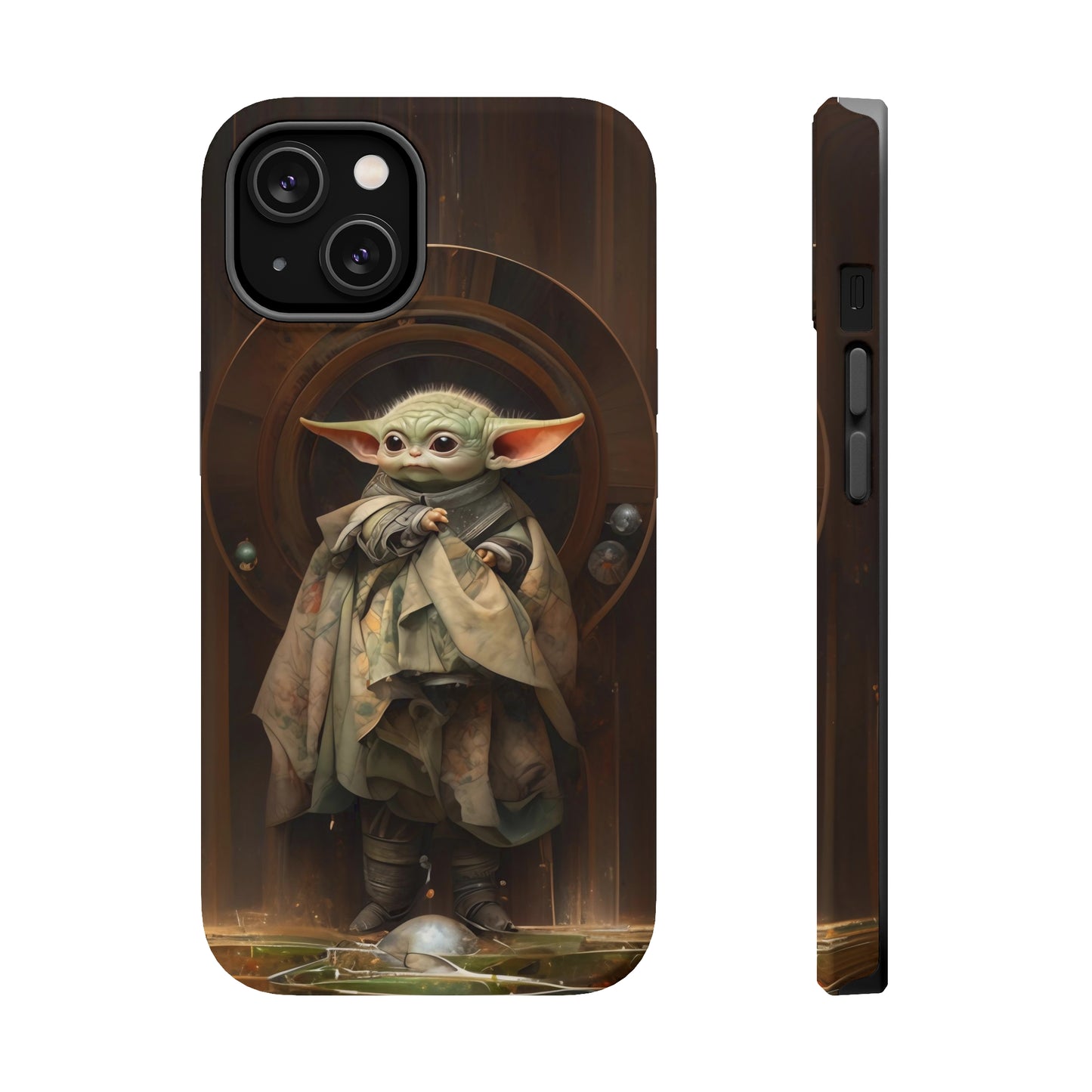 MagSafe Tough iPhone Case - Baby Yoda Grogu Renaissance Painting