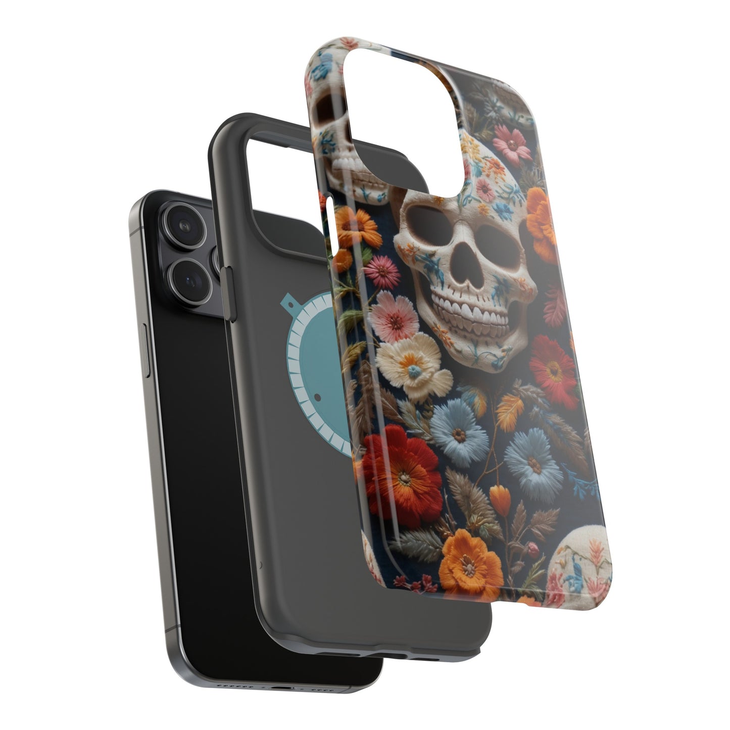 MagSafe Tough iPhone Case - "Embroidery Artistry"
