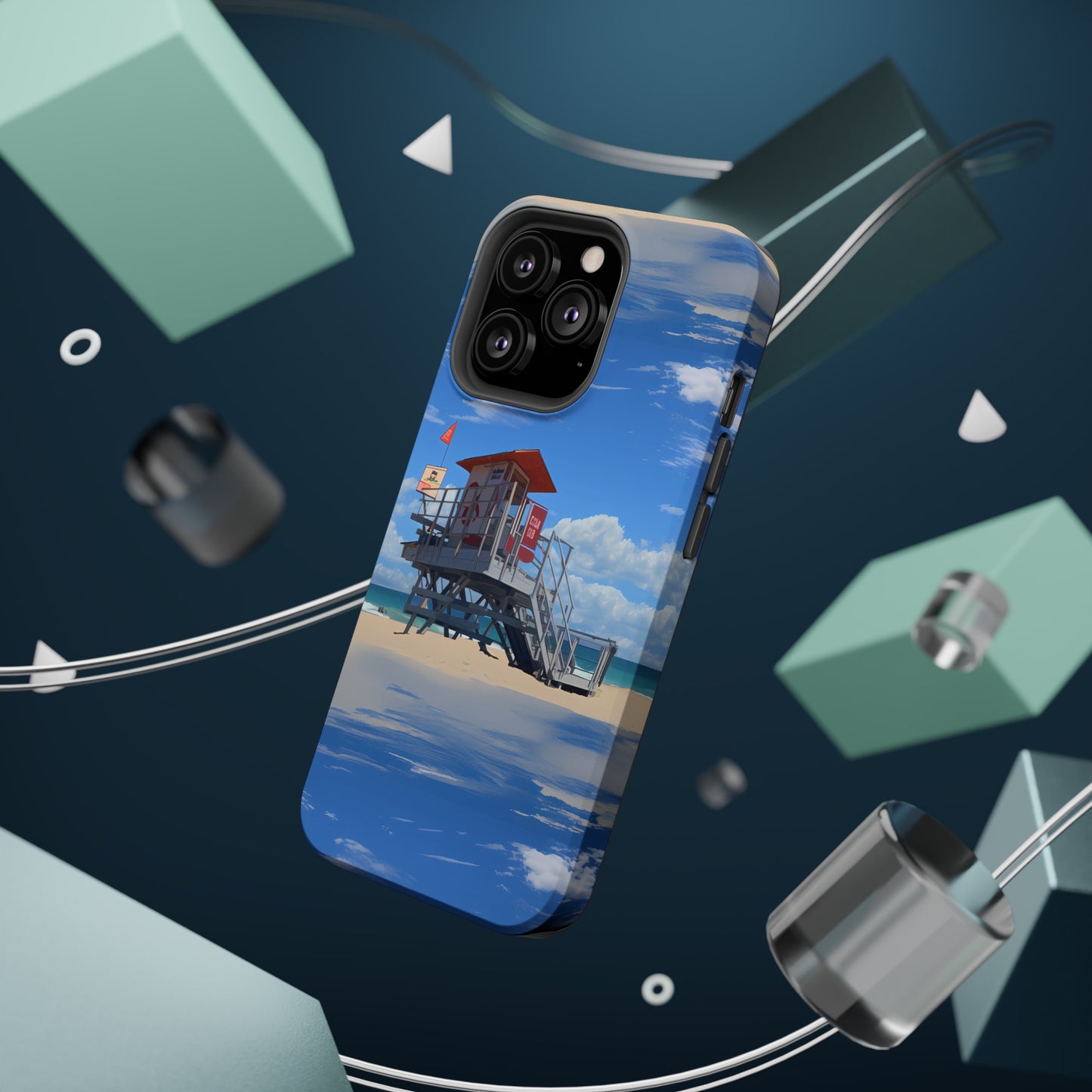 MagSafe Tough iPhone Case - Love and Santa Monica