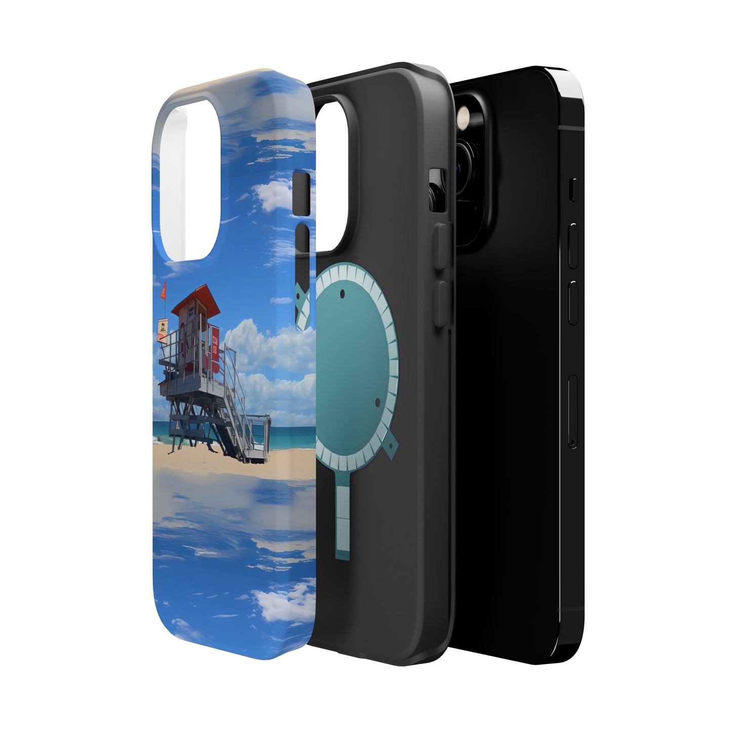 MagSafe Tough iPhone Case - Love and Santa Monica