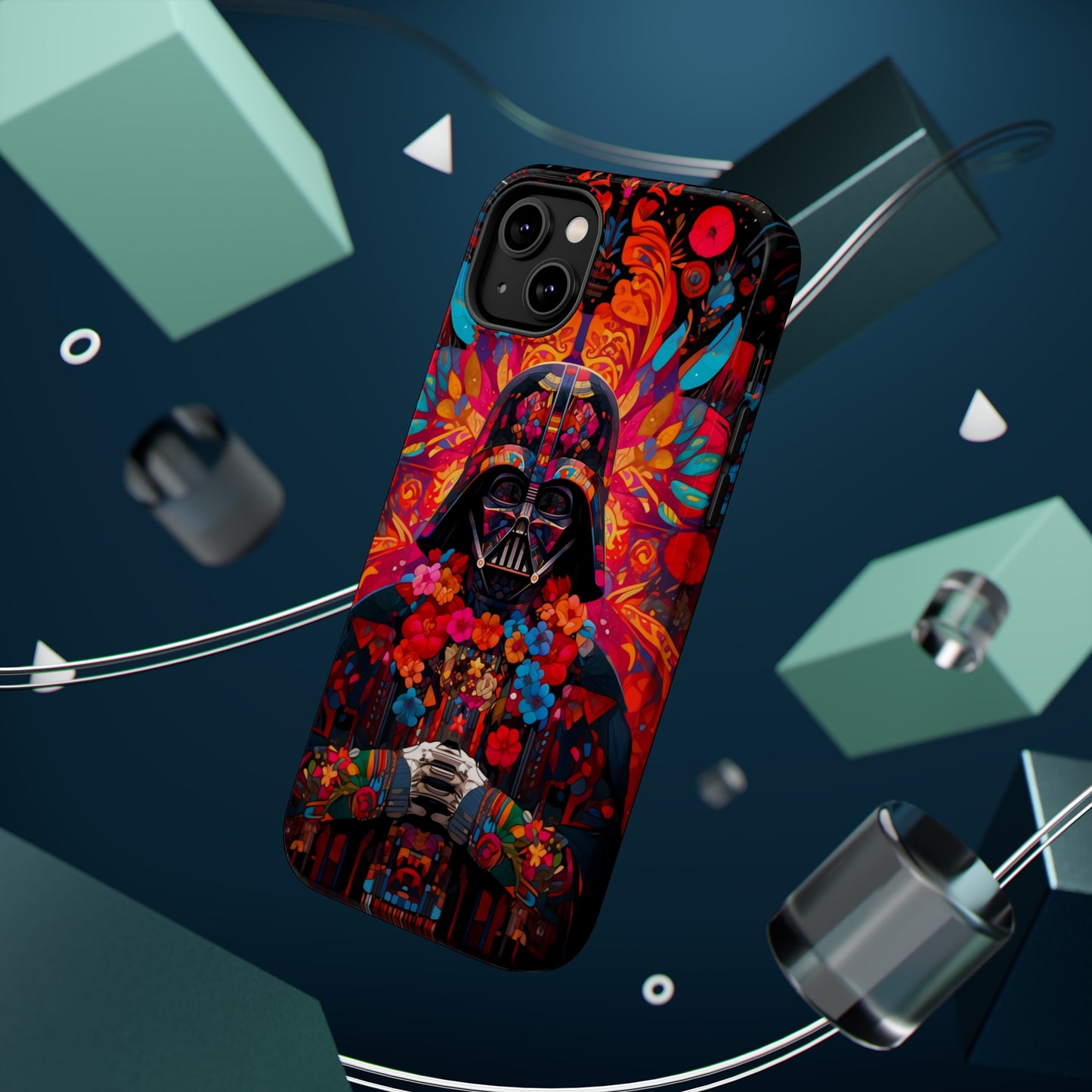 MagSafe Tough iPhone Case - Darth Vader Dia De Los Muertos