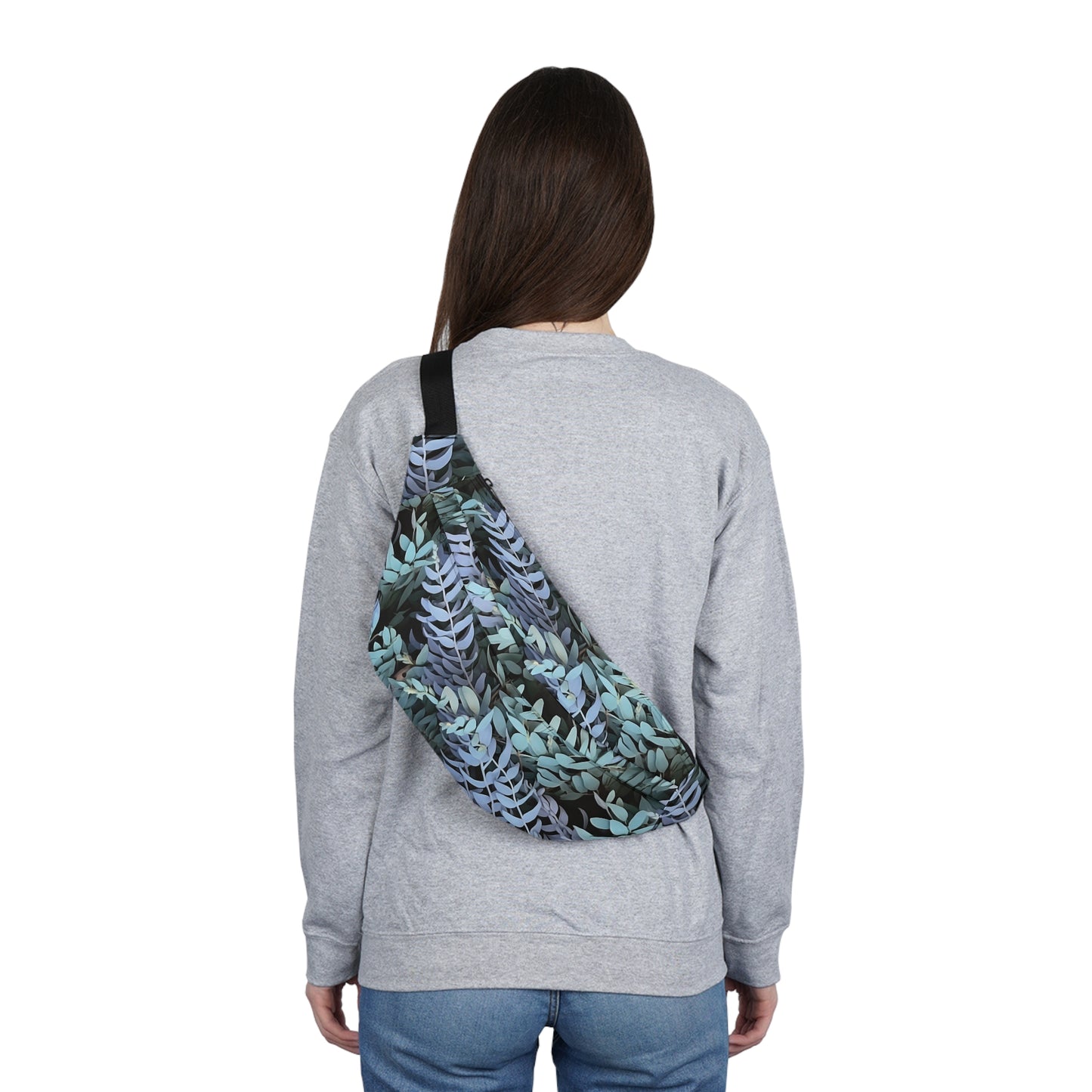 Large Fanny Pack/Bum Bag - Purple Sage, Purple Sage