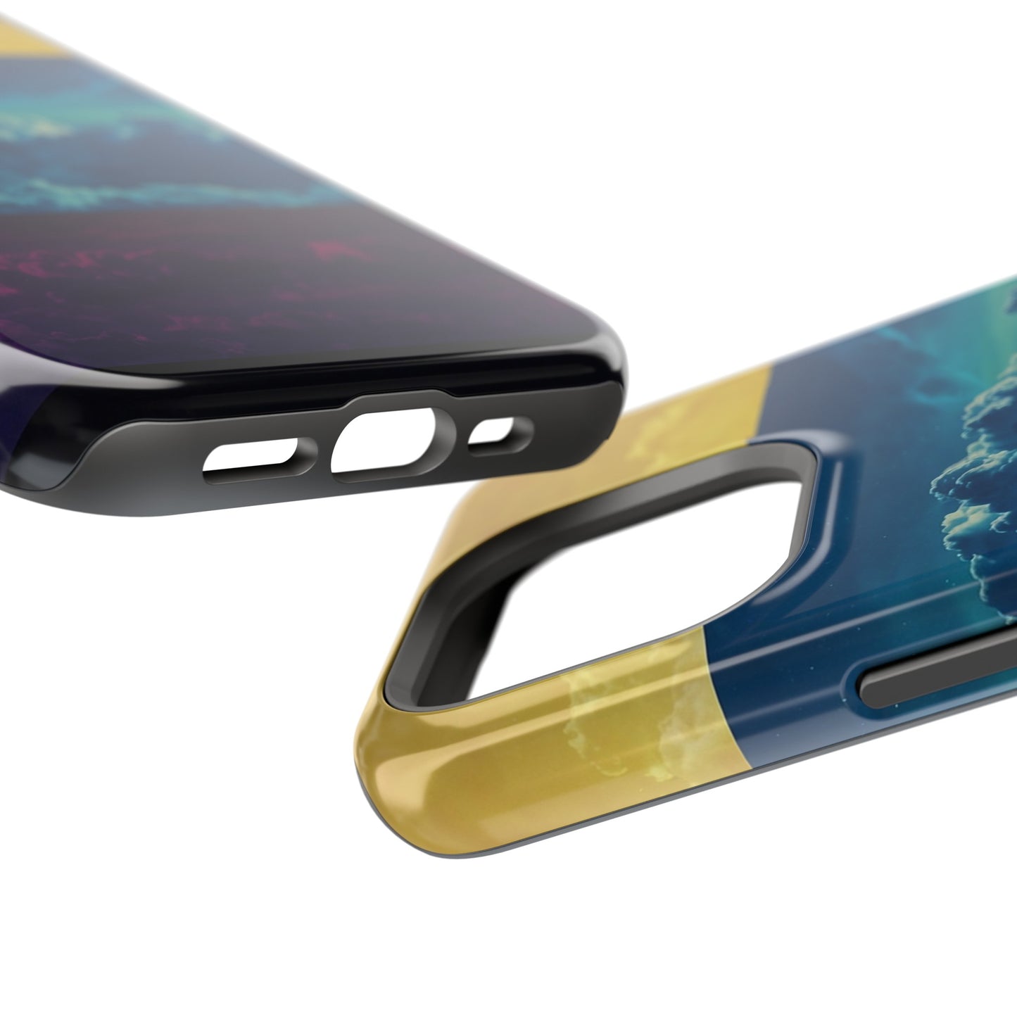 MagSafe Tough iPhone Case - "Nebula Synthwave"