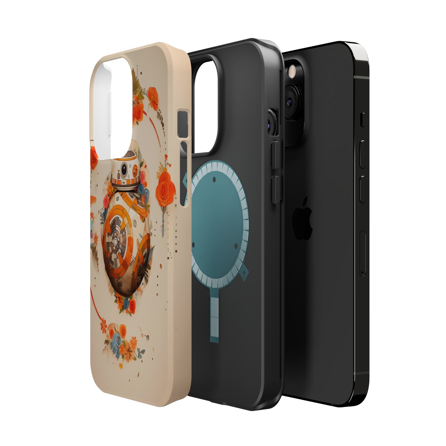 MagSafe Tough iPhone Case - BB-8 Paper Cut Craft Illustration