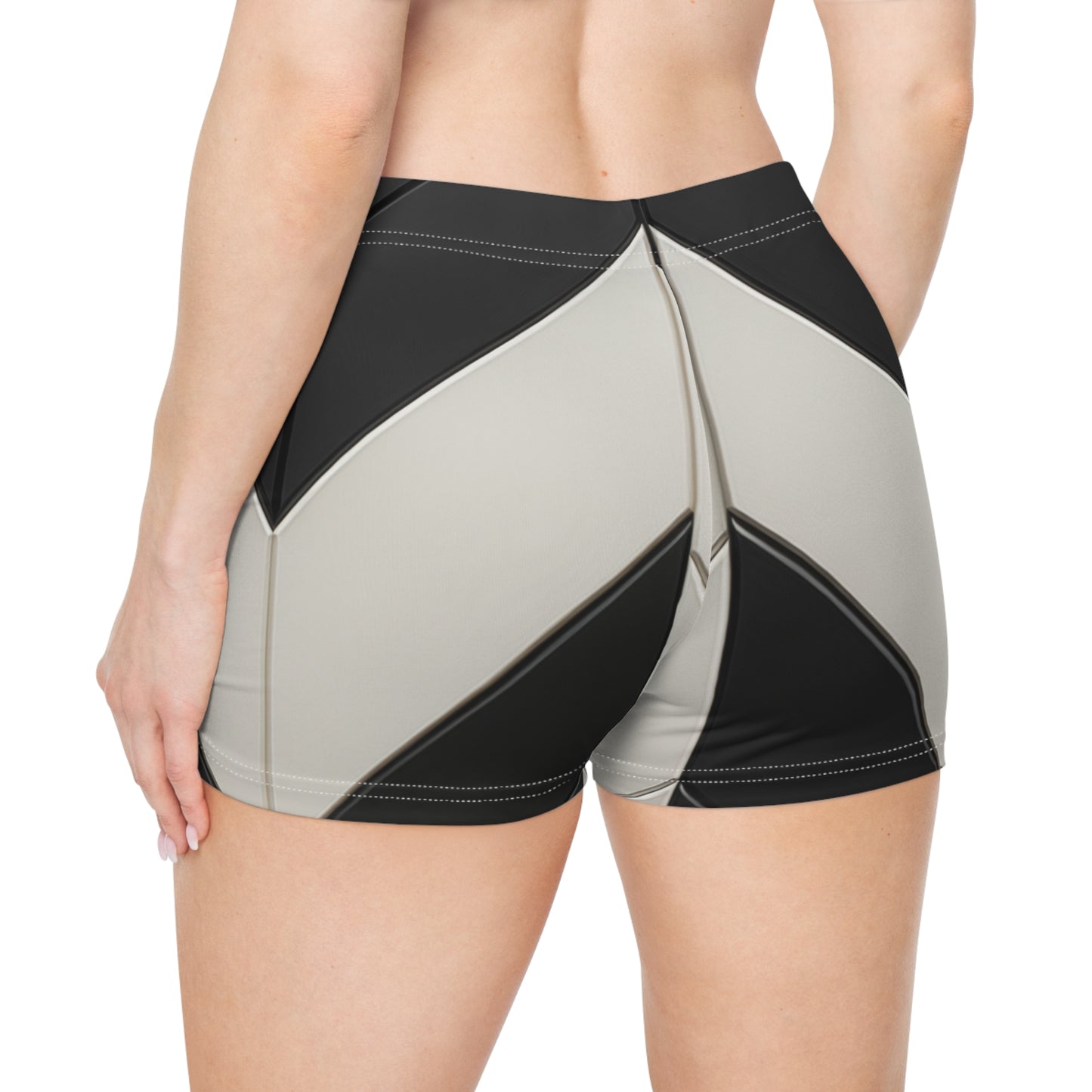 Workout Shorts - Chevrons for Aphrodite 01