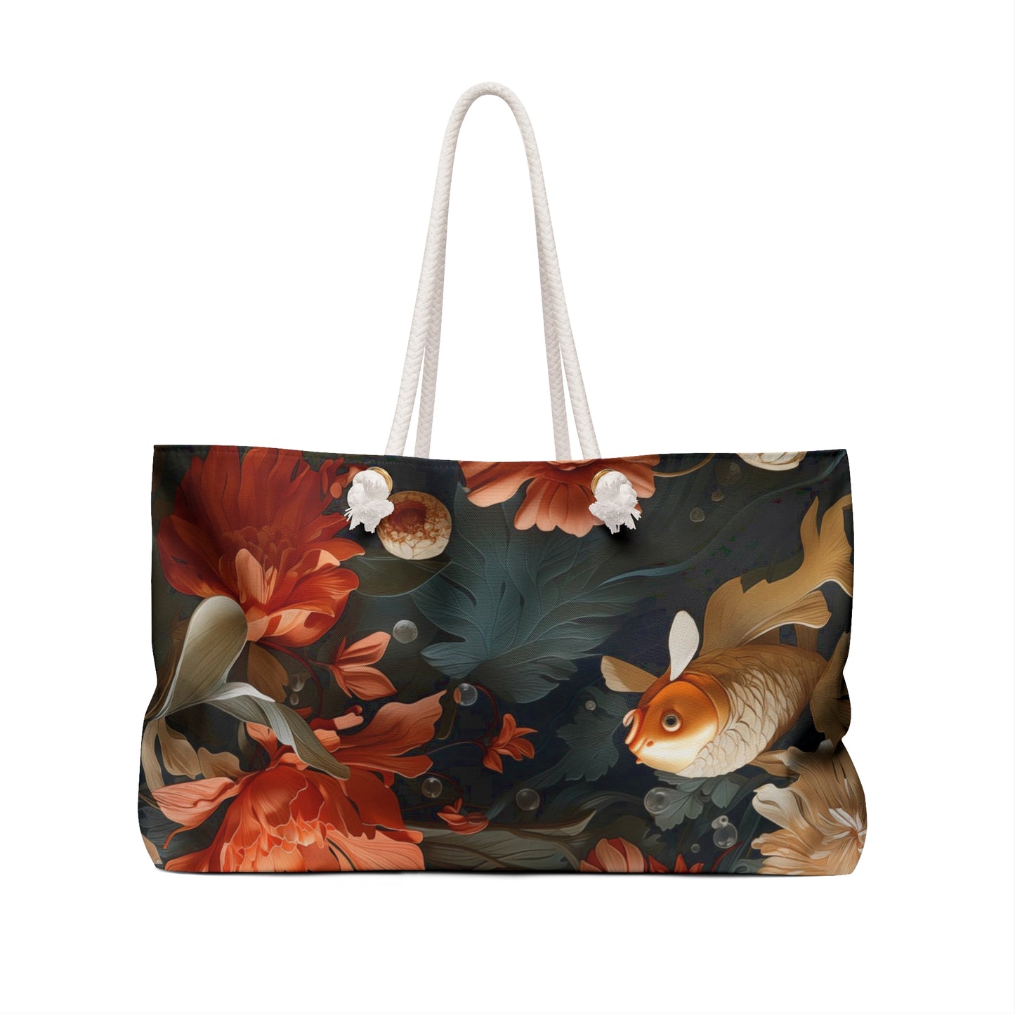 Weekender Bag - Annora Marichyasana Anime Koi Fish