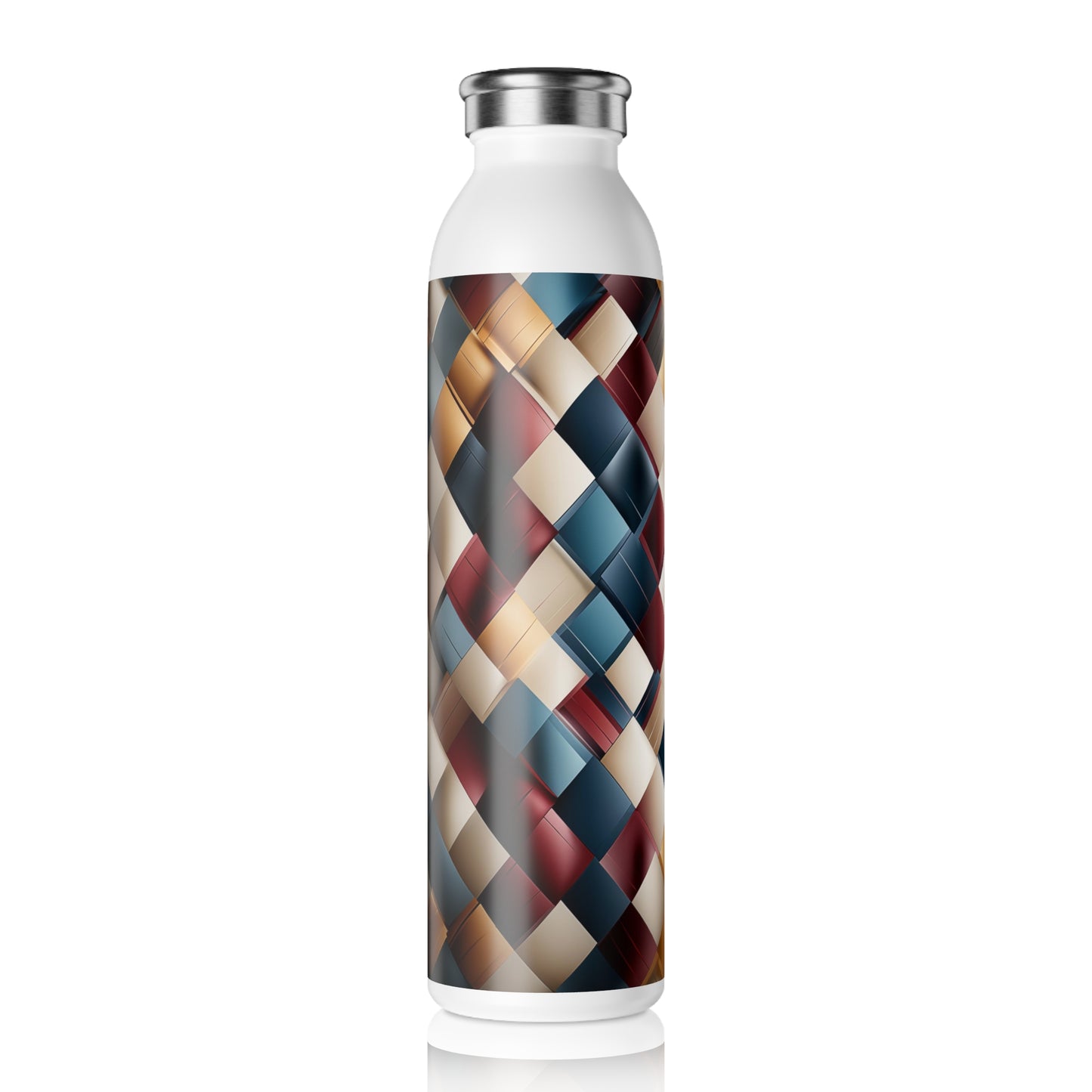 Slim Water Bottle - Berenice Confucius Argyle