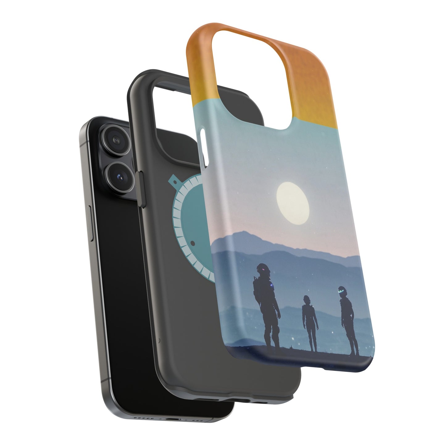 MagSafe Tough iPhone Case - "Galactic Artistry"