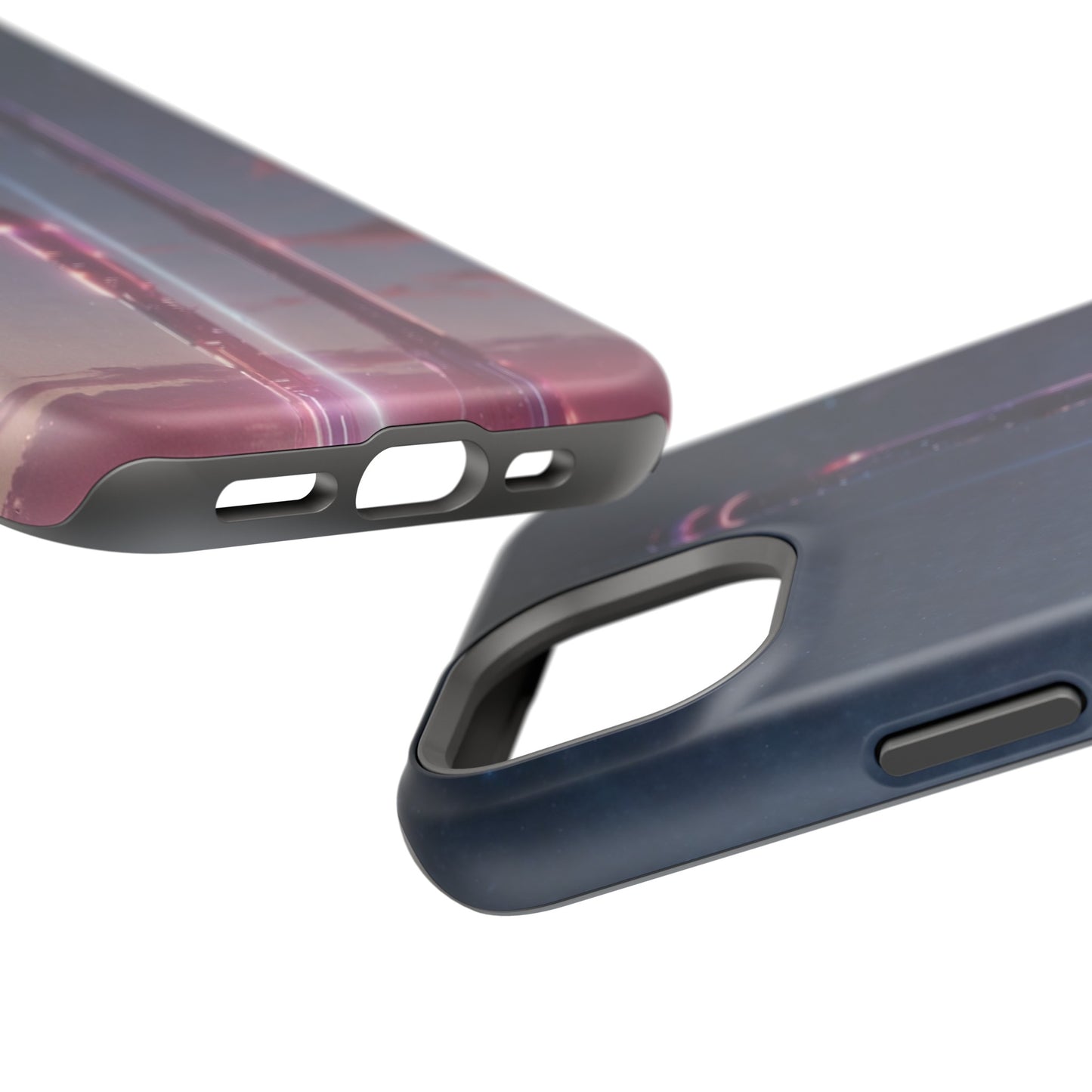 MagSafe Tough iPhone Case - Galactic Cyberpunk
