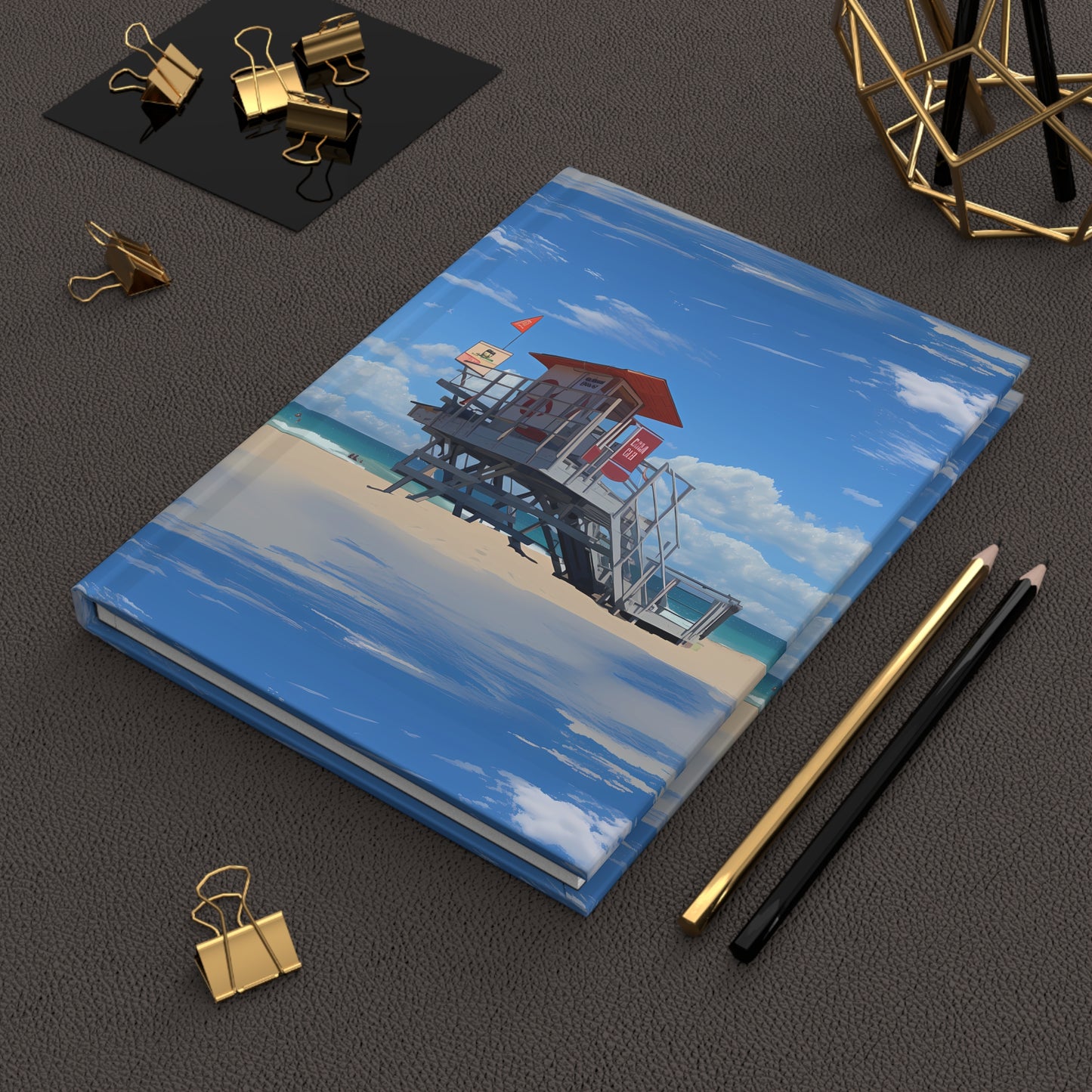 Hardcover Journal - Love and Santa Monica