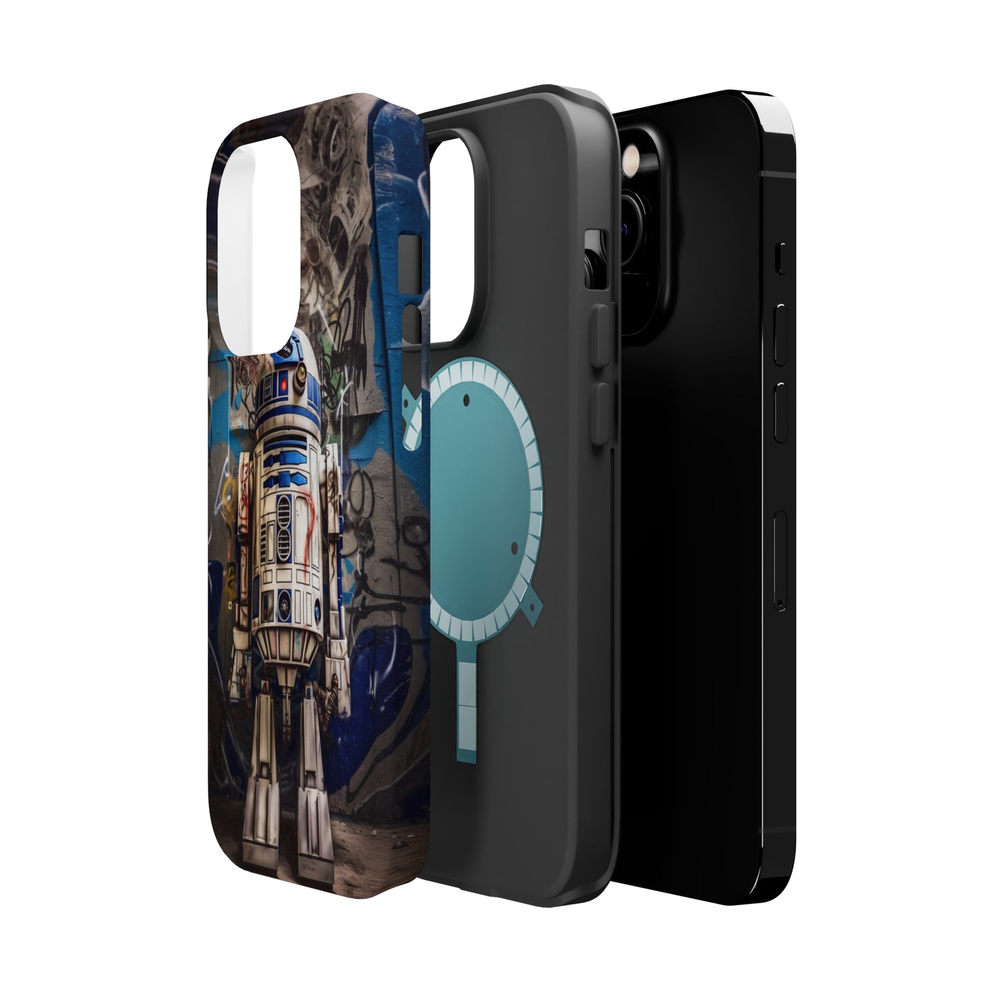 MagSafe Tough iPhone Case - R2D2 1990's Graffiti