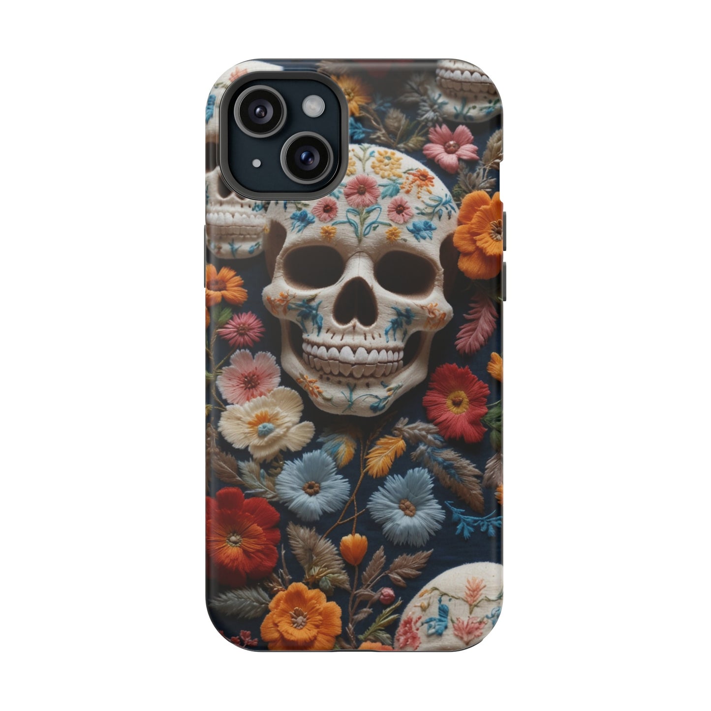 MagSafe Tough iPhone Case - "Embroidery Artistry"
