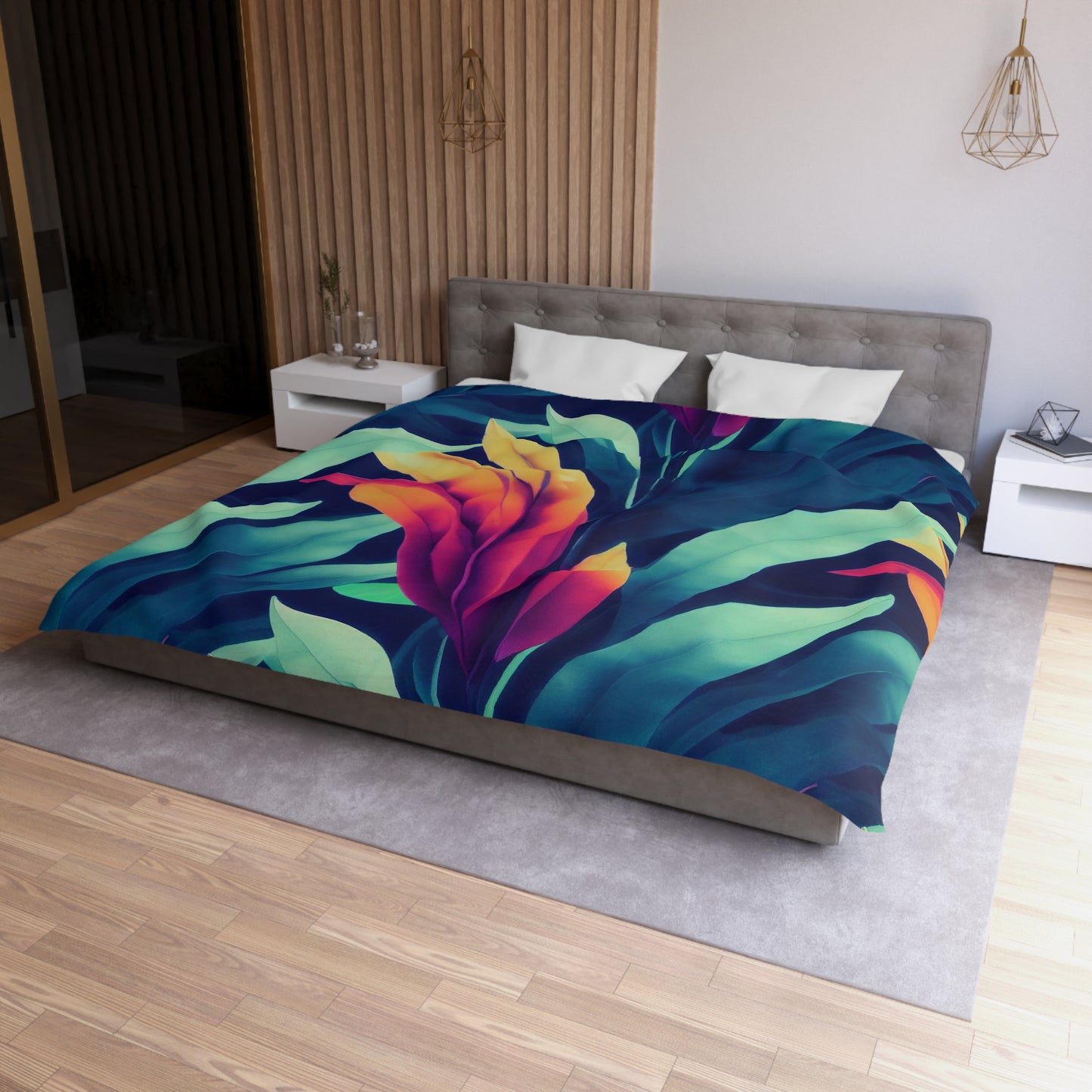 Duvet Cover - Tropical Oasis