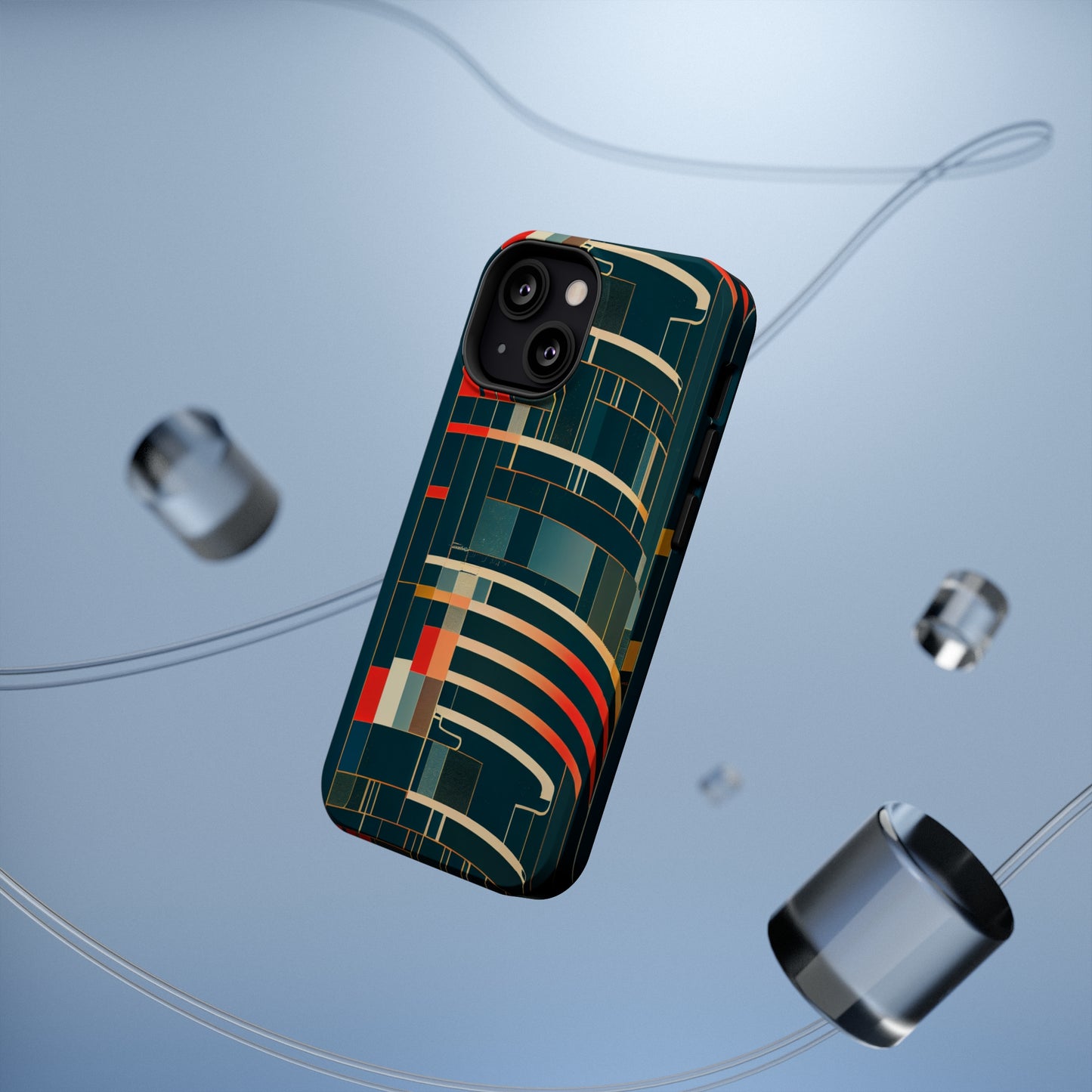 MagSafe Tough iPhone Case - Mecha Modernist