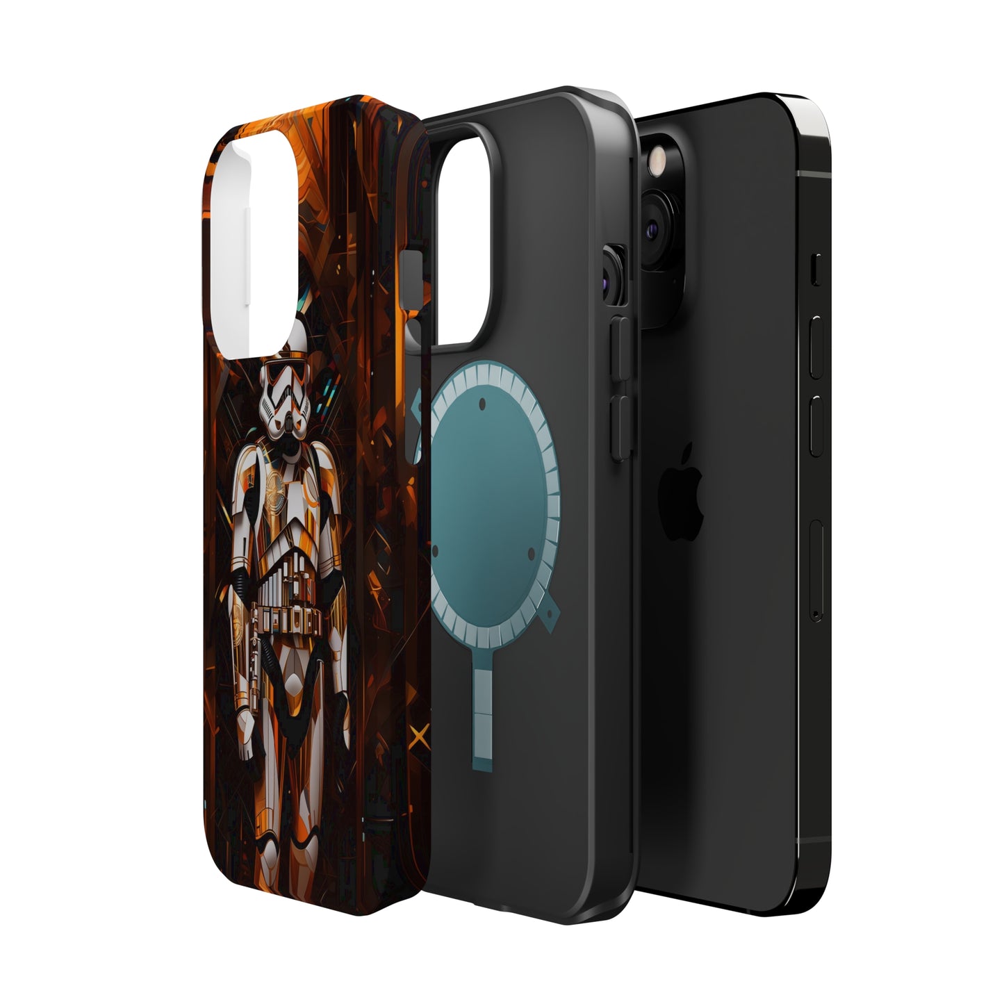MagSafe Tough iPhone Case - Storm Trooper Art Deco style by Frank Lloyd Wright