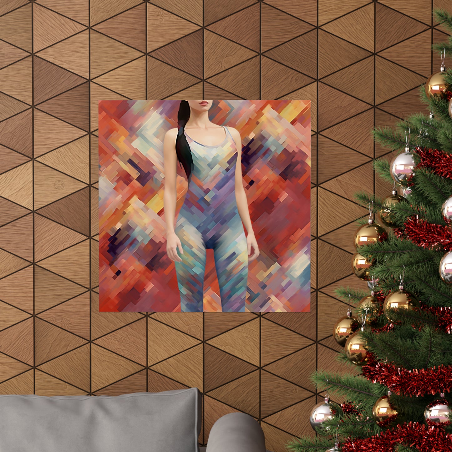 Pino-Napoli-Abstract. - Matte Vertical Poster