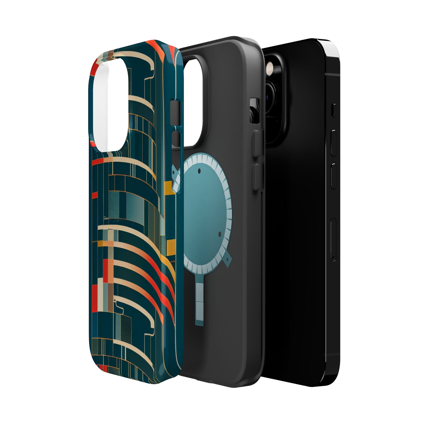 MagSafe Tough iPhone Case - Mecha Modernist