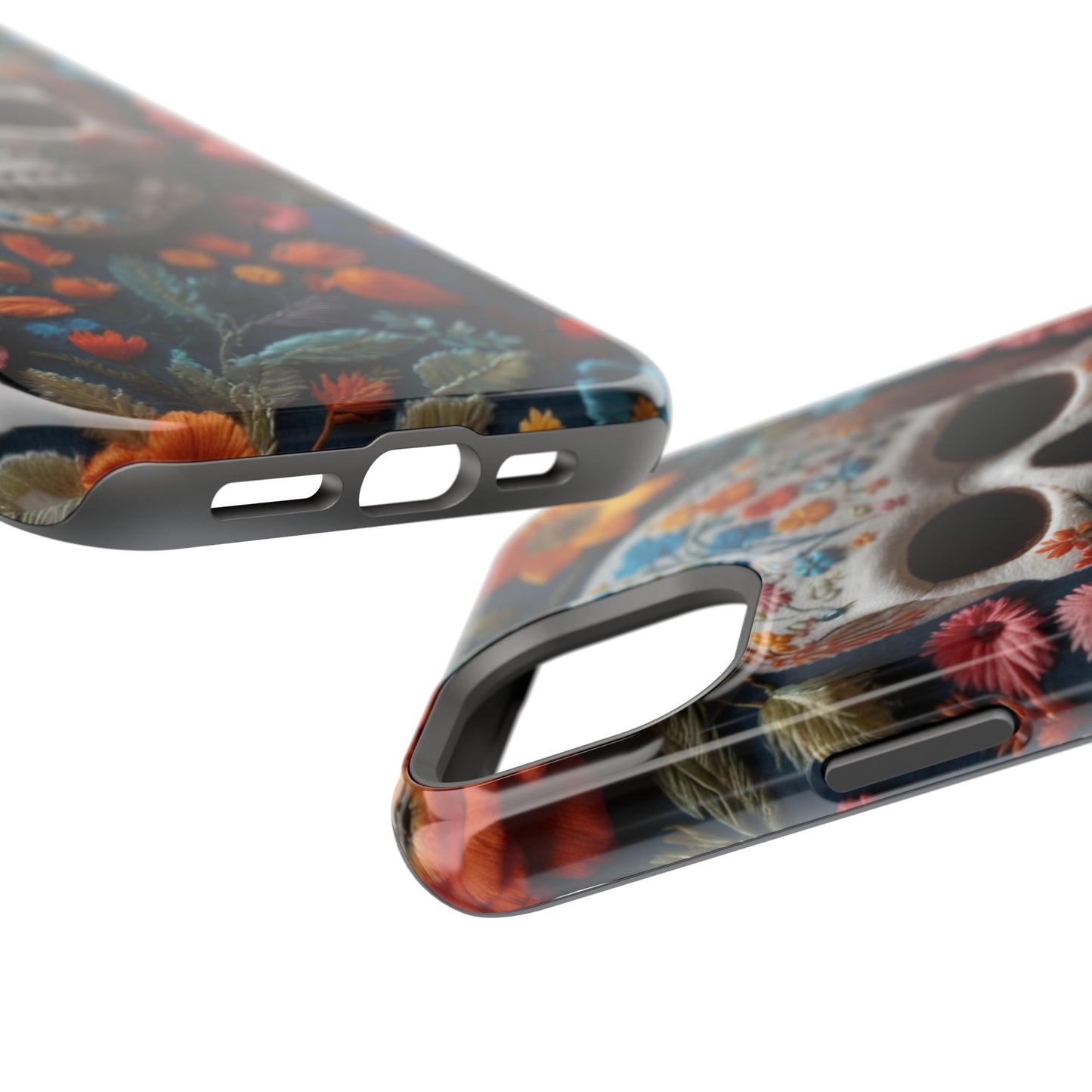 MagSafe Tough iPhone Case - "Embroidery Artistry"