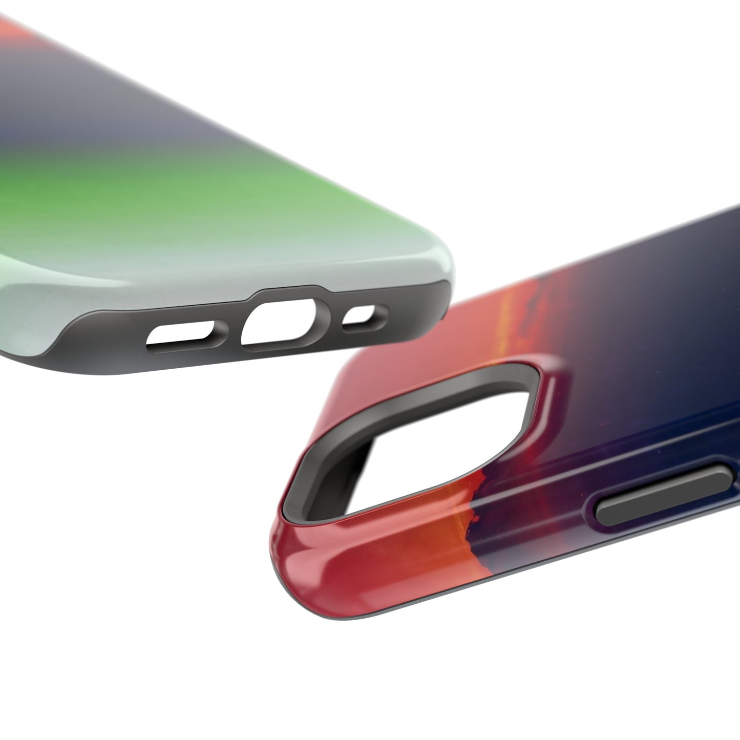 MagSafe Tough iPhone Case - "Cosmic Cyberpunk"