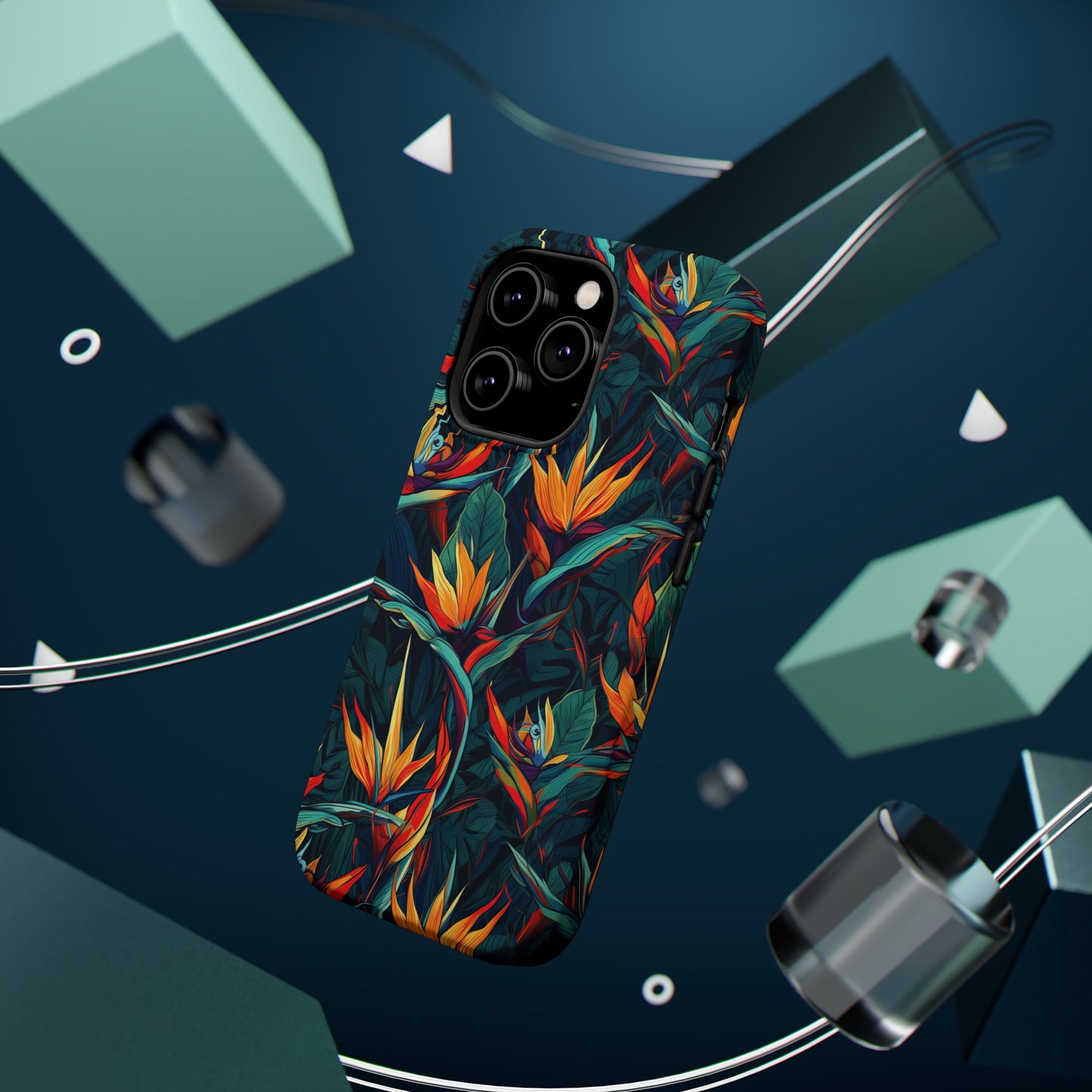MagSafe Tough iPhone Case - Bird of Paradise
