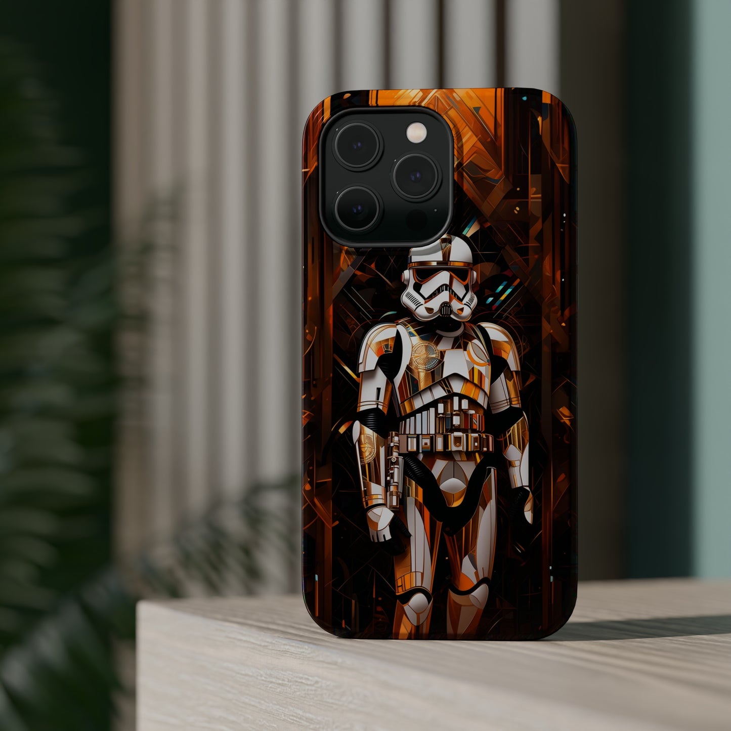 MagSafe Tough iPhone Case - Storm Trooper Art Deco style by Frank Lloyd Wright