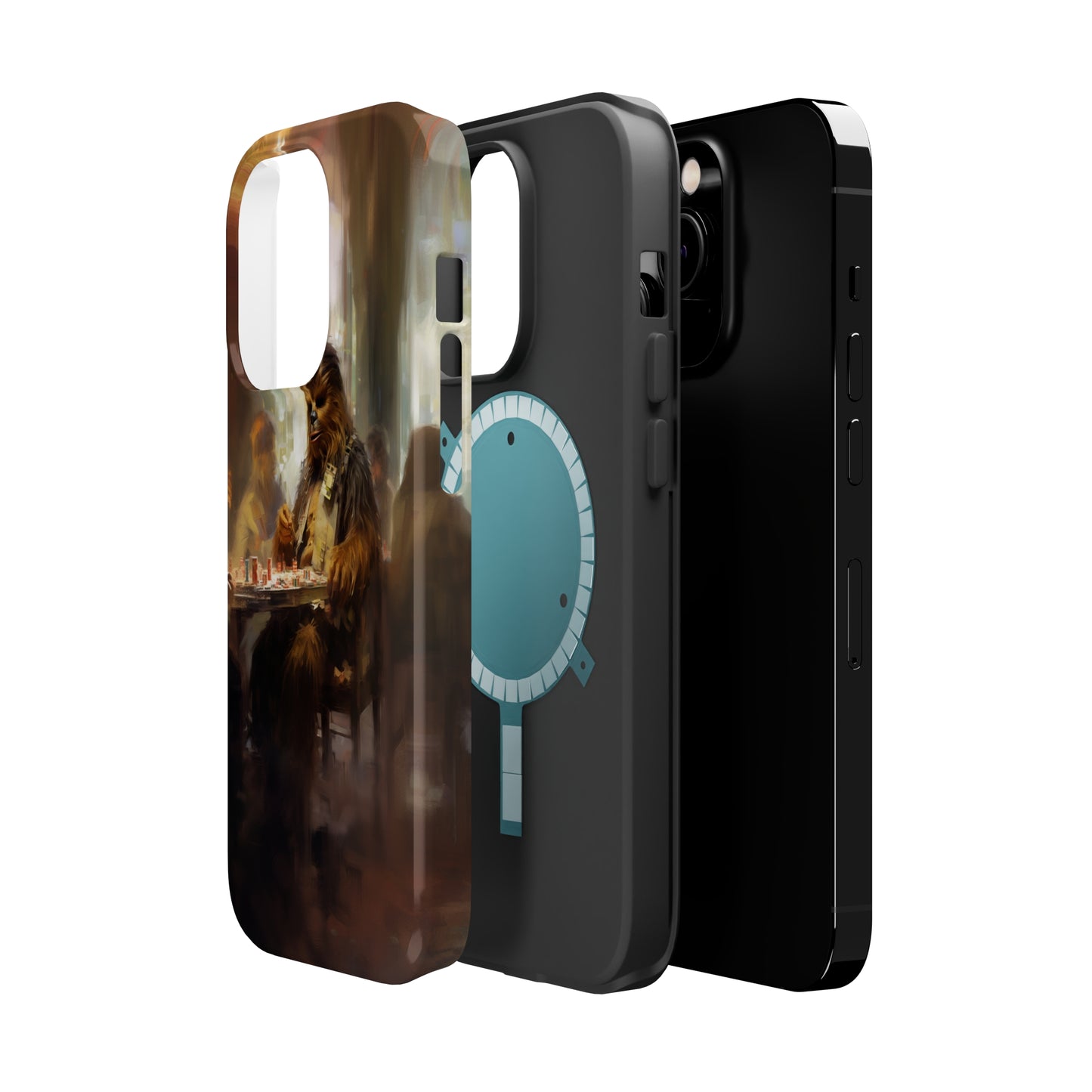 MagSafe Tough iPhone Case - ChewbaccaPlaying Poker