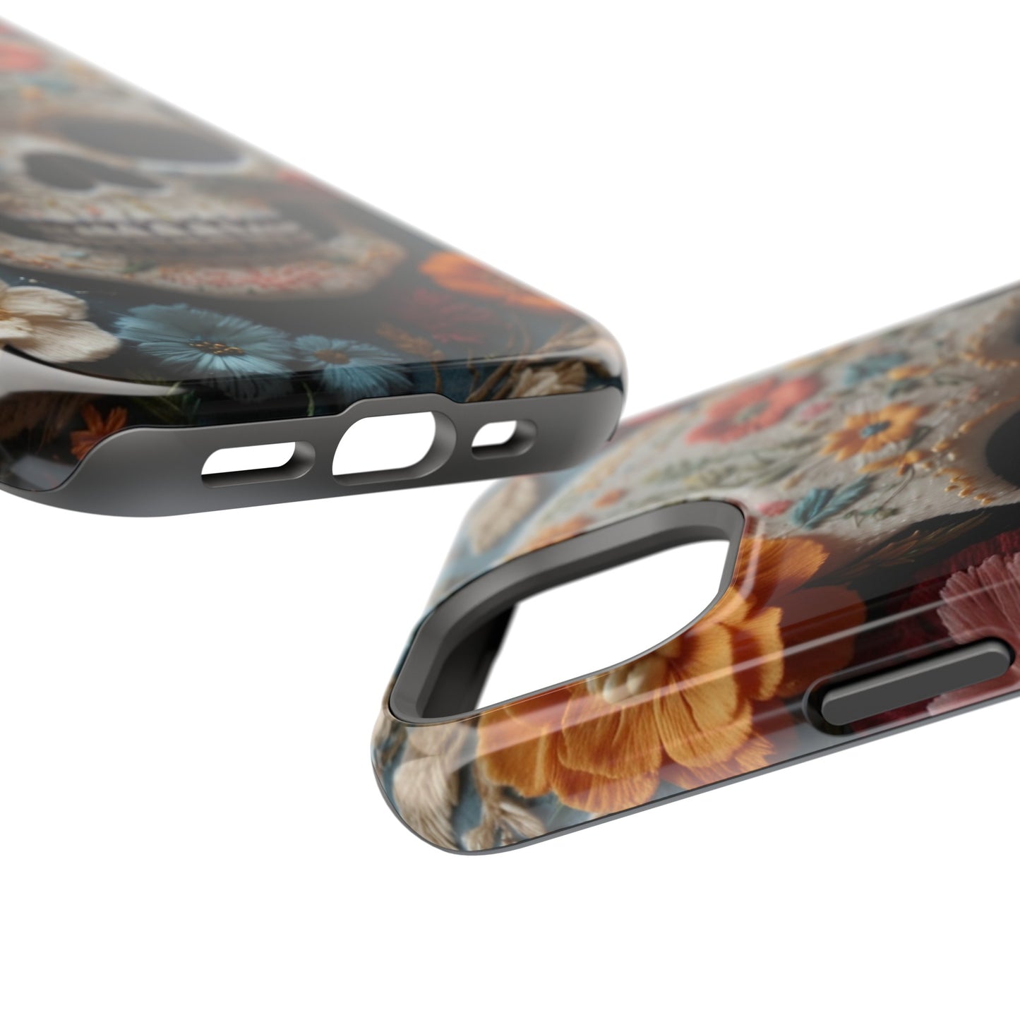 MagSafe Tough iPhone Case - "Embroidery Artistry"