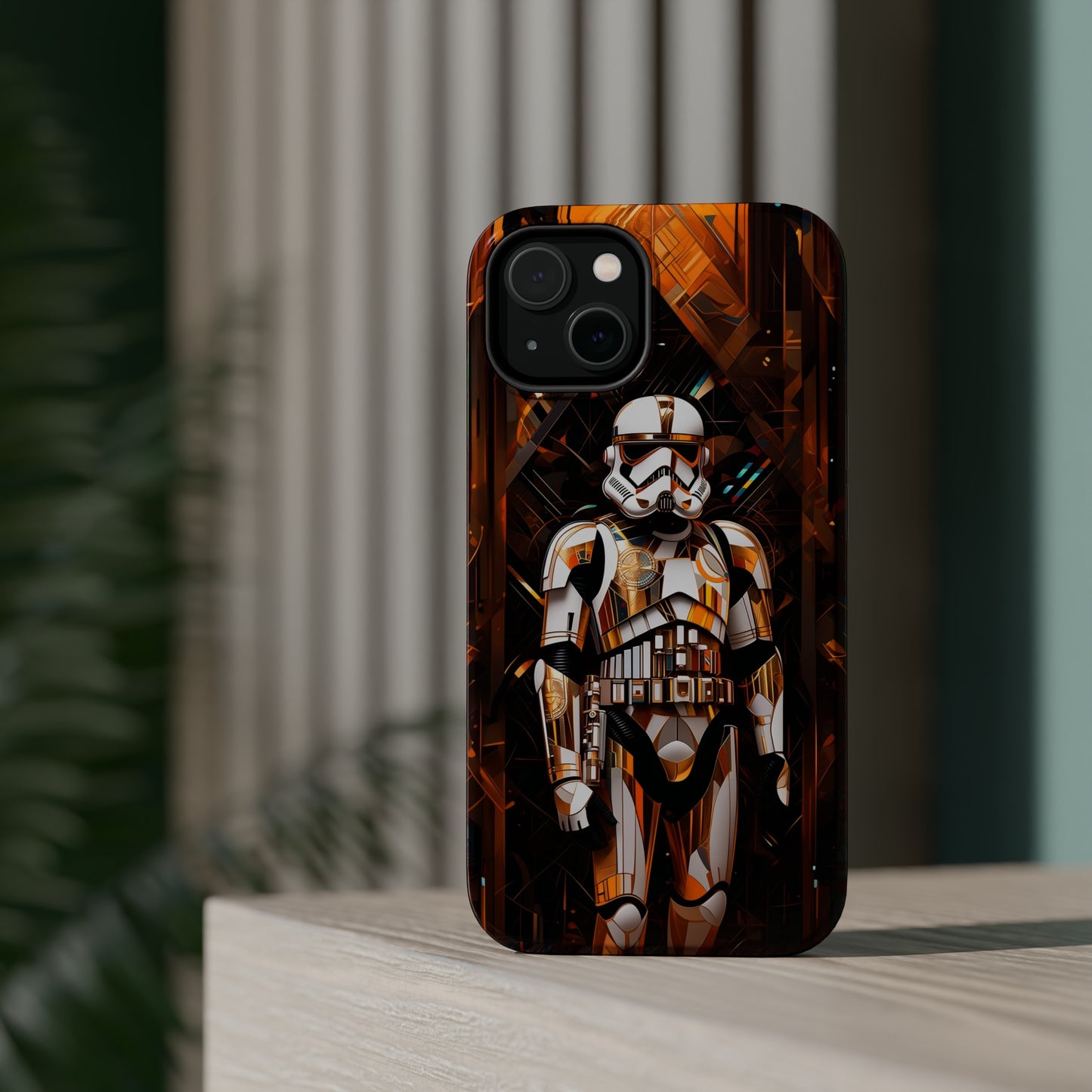 MagSafe Tough iPhone Case - Storm Trooper Art Deco style by Frank Lloyd Wright