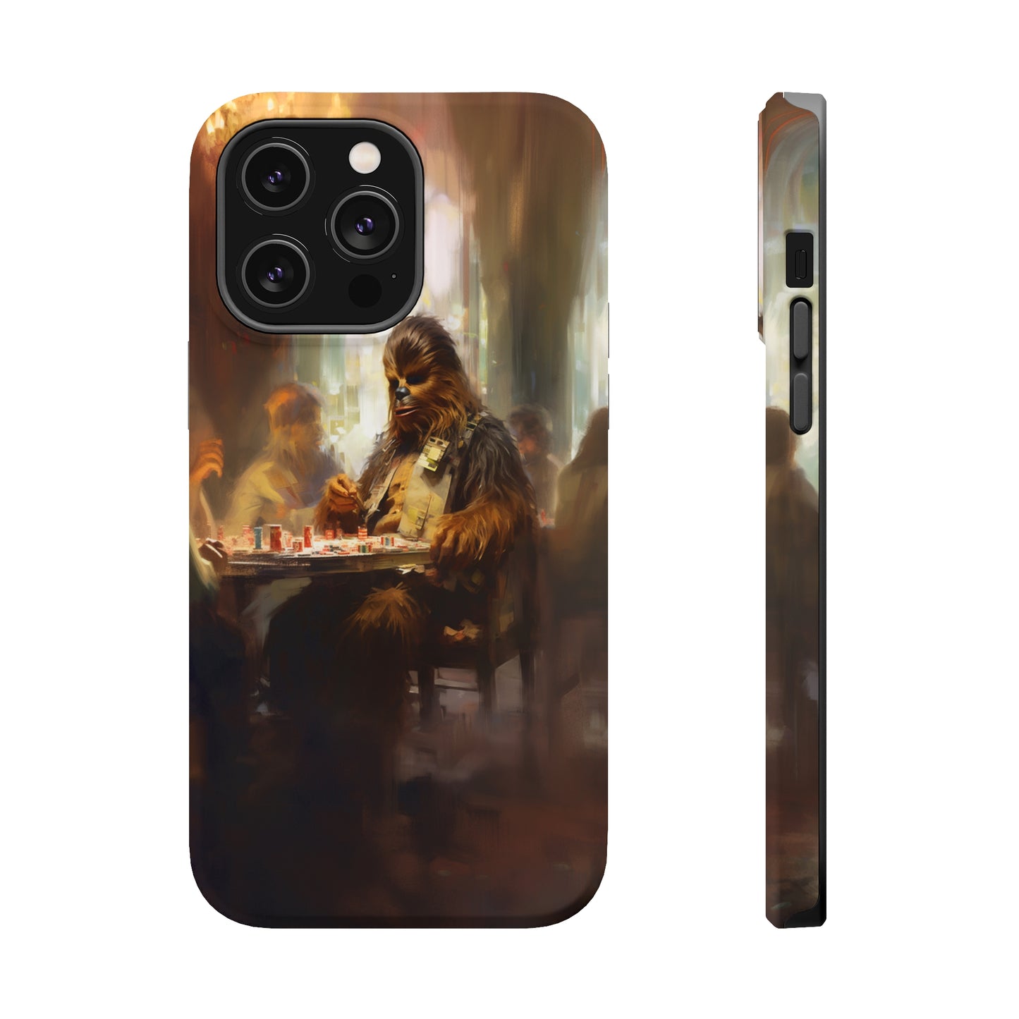MagSafe Tough iPhone Case - ChewbaccaPlaying Poker