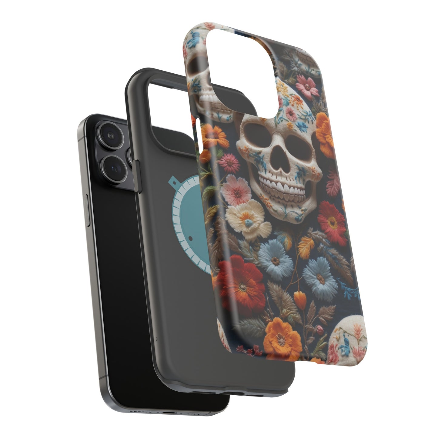 MagSafe Tough iPhone Case - "Embroidery Artistry"