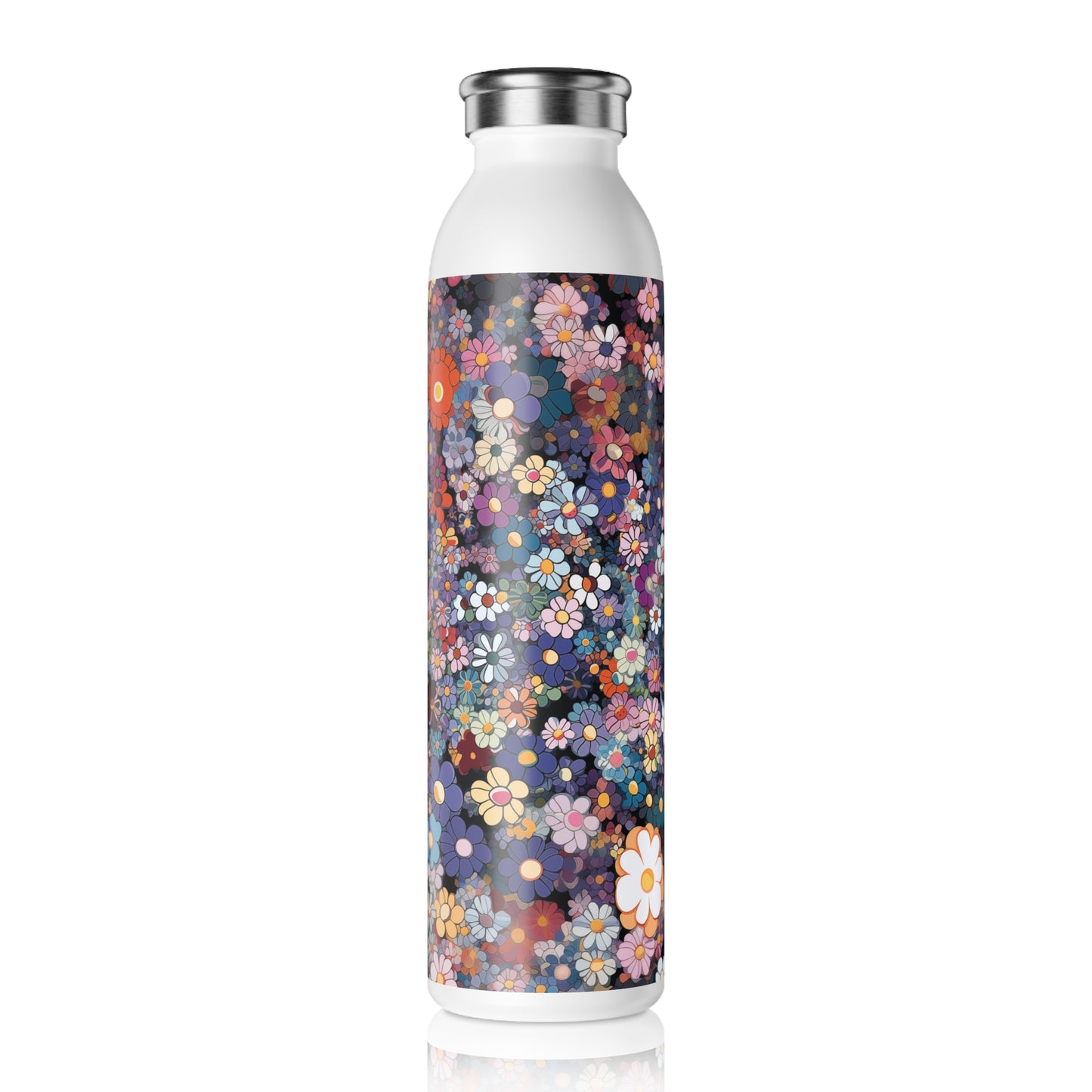 Slim Water Bottle - William Kyoto Ditsy Floral