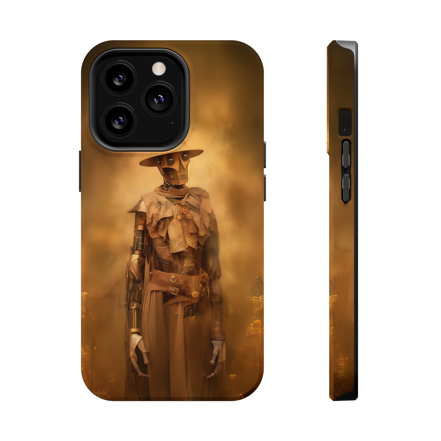 MagSafe Tough iPhone Case - C3P0 Wild West Photography Sepia Vintage Film