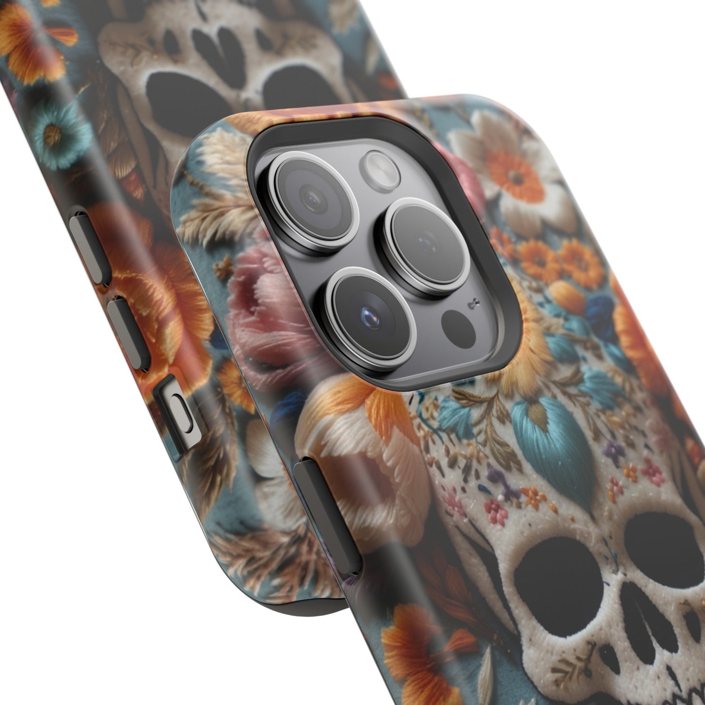 MagSafe Tough iPhone Case - "Embroidery Artistry"