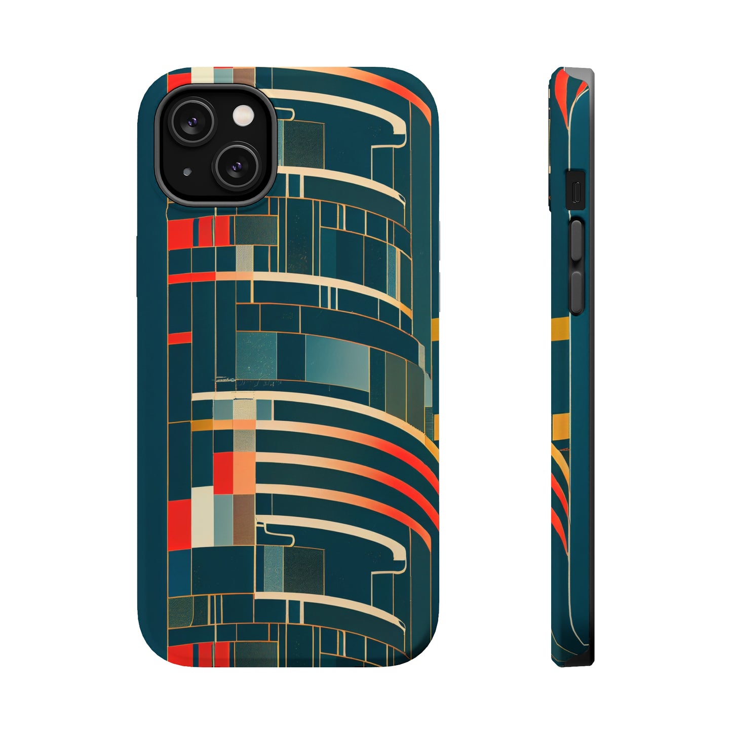 MagSafe Tough iPhone Case - Mecha Modernist